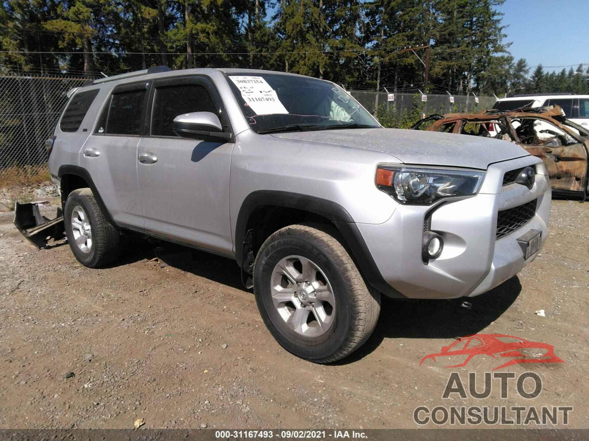 TOYOTA 4RUNNER 2019 - JTEBU5JR4K5706381