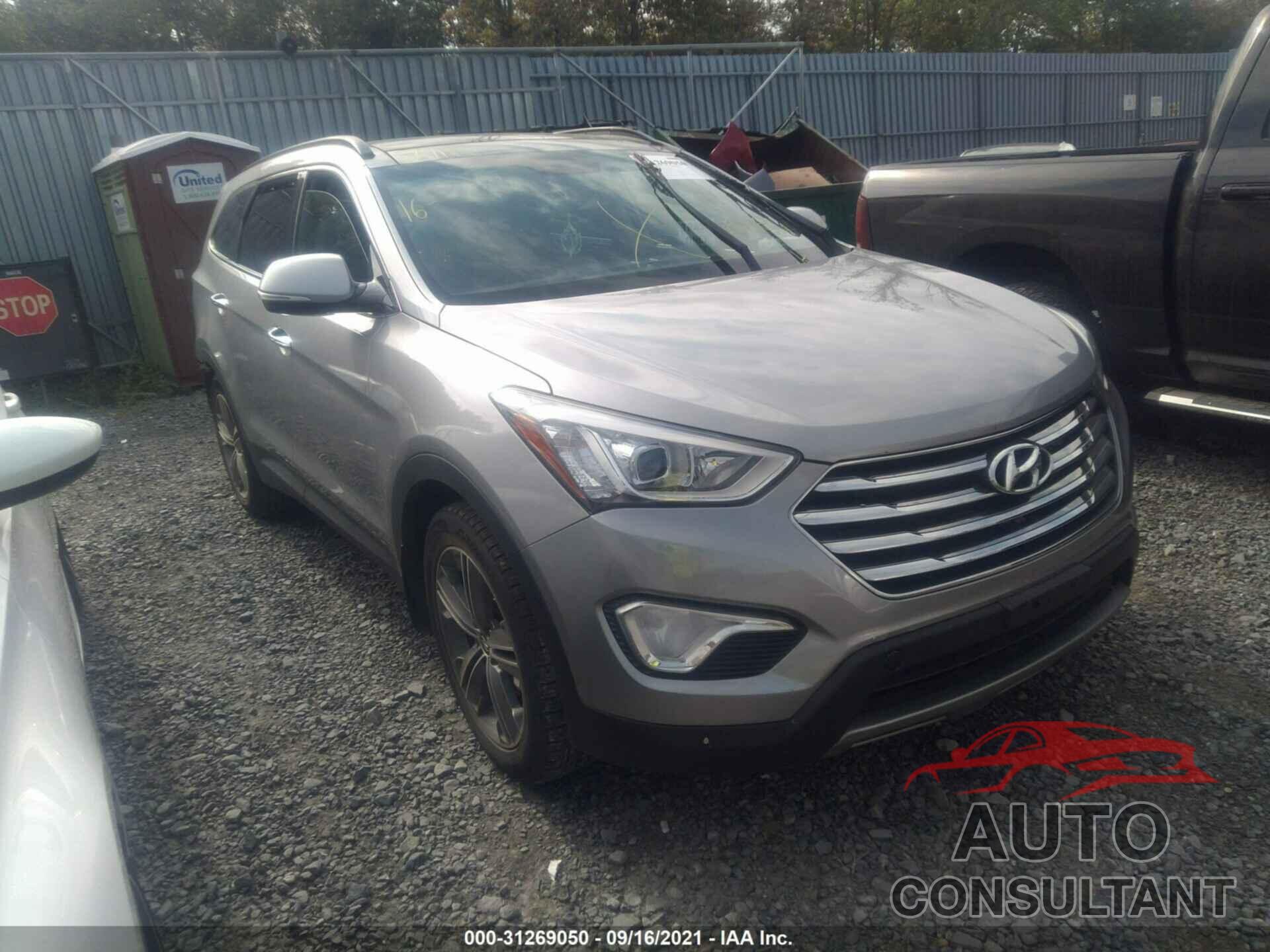HYUNDAI SANTA FE 2016 - KM8SR4HF4GU161559