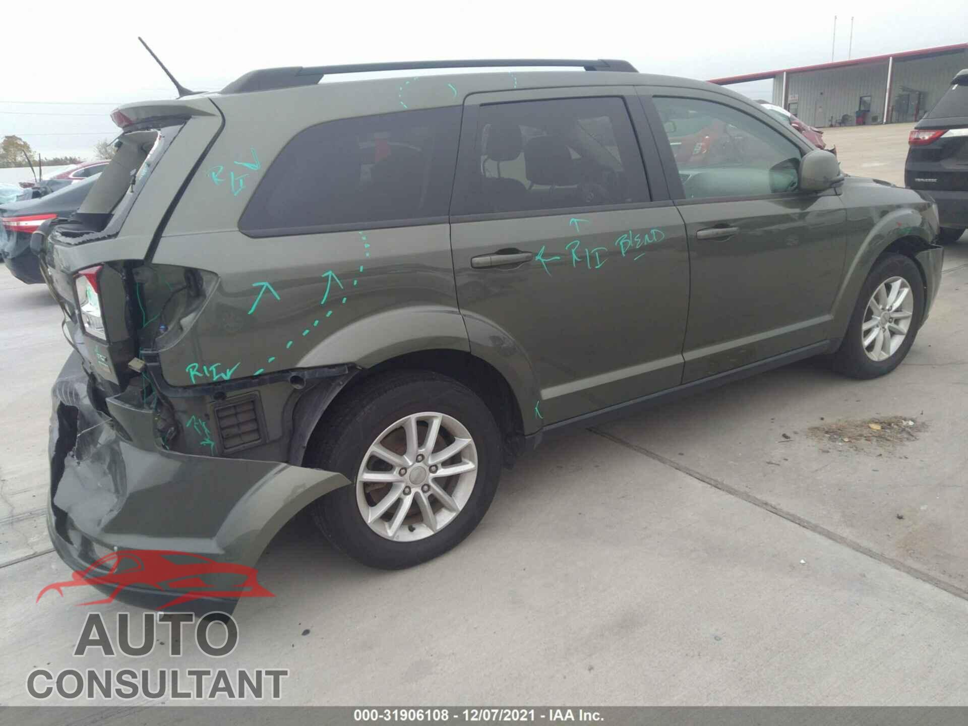 DODGE JOURNEY 2017 - 3C4PDCBG6HT523438