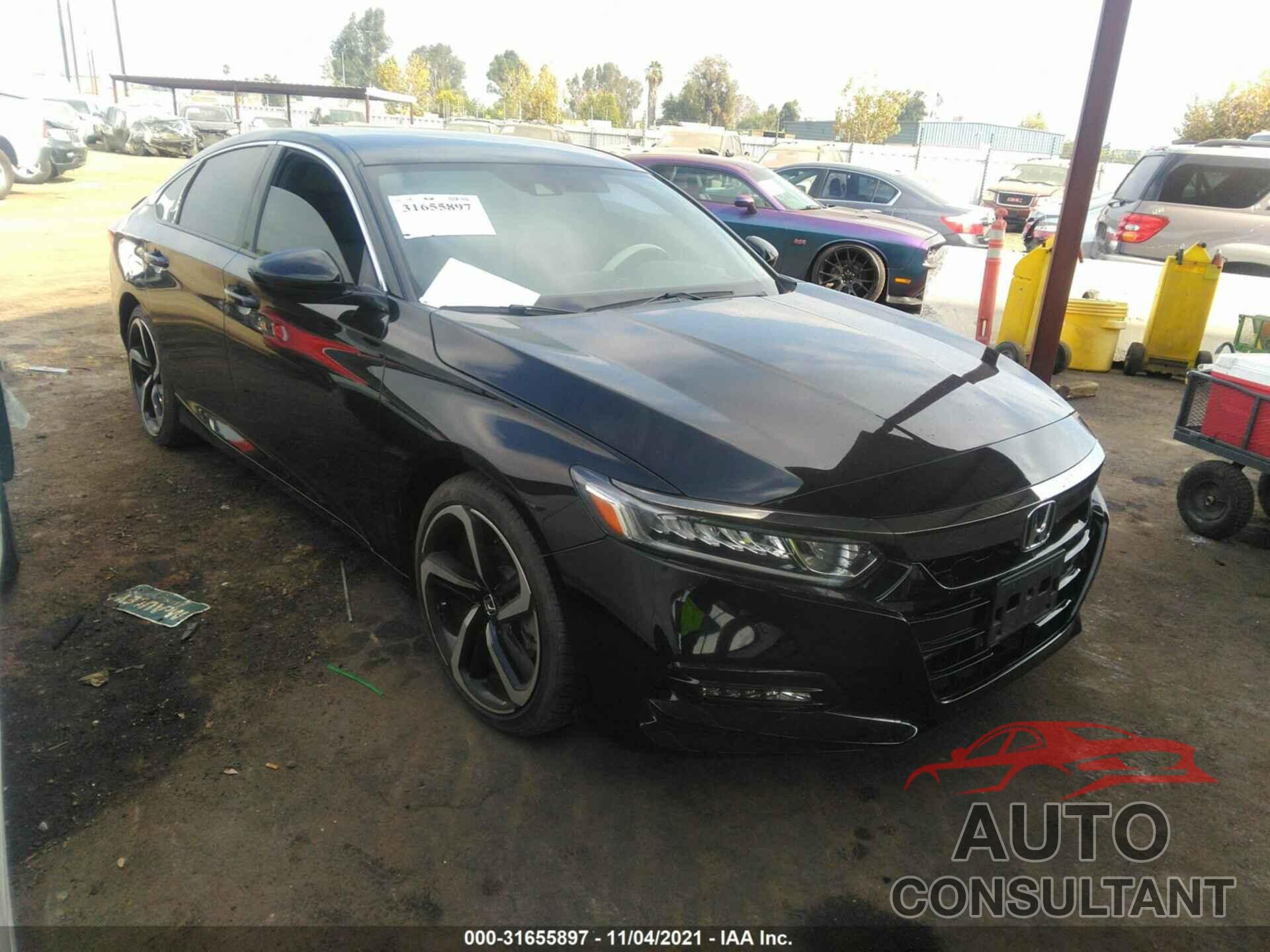 HONDA ACCORD SEDAN 2019 - 1HGCV1F38KA164665