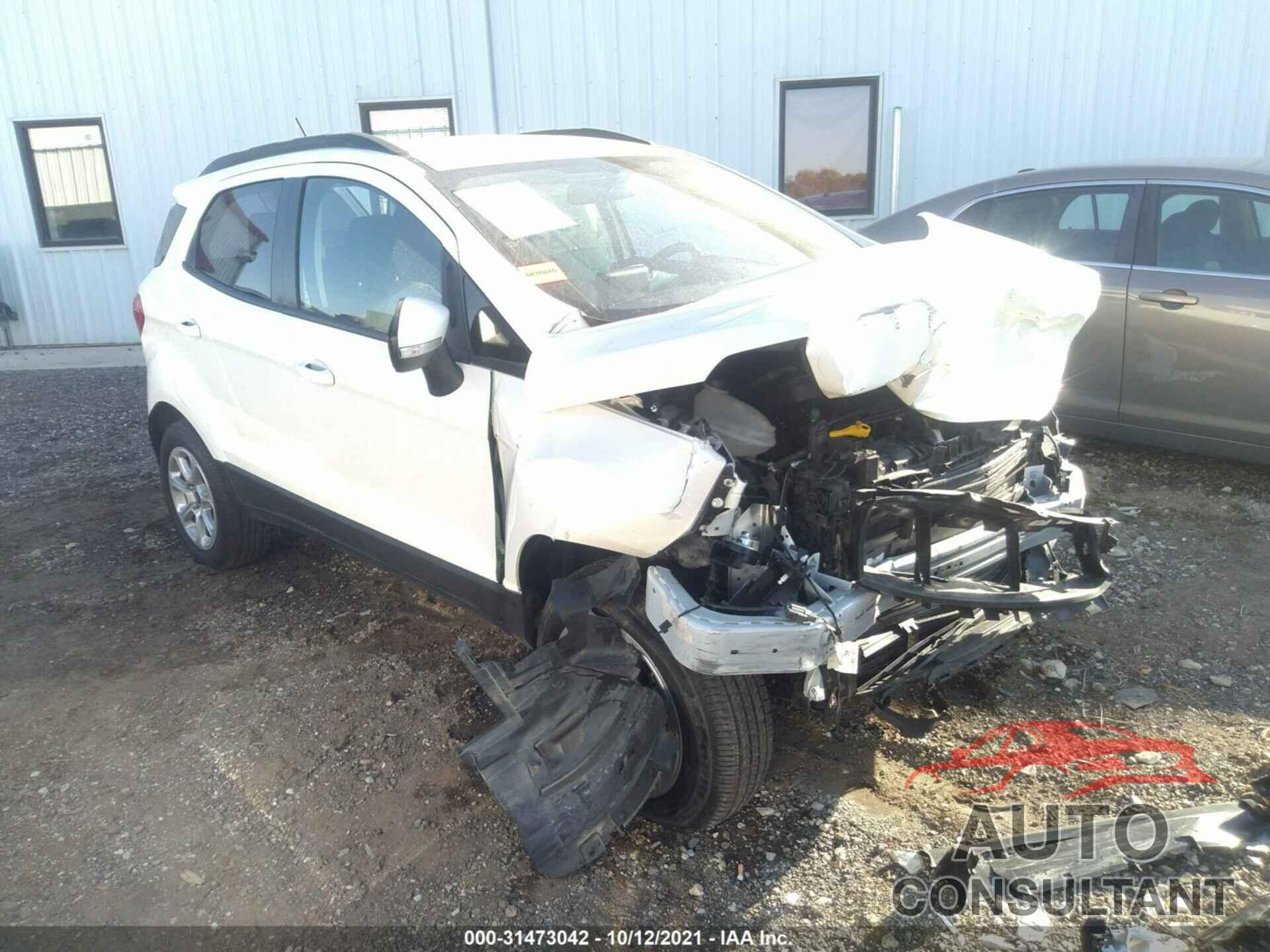 FORD ECOSPORT 2021 - MAJ6S3GL9MC397482