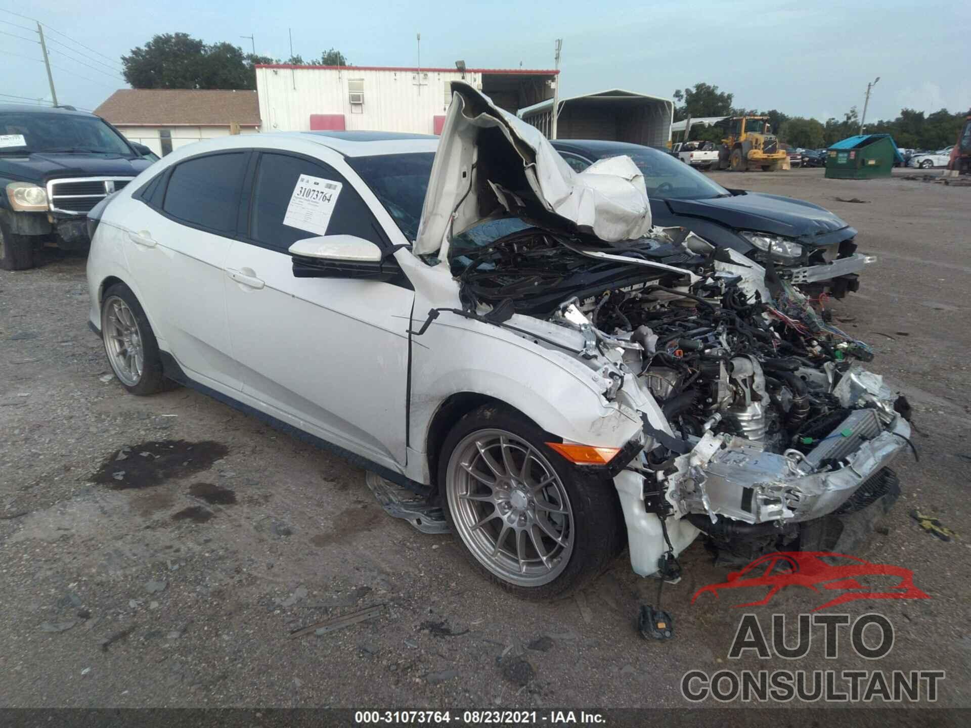 HONDA CIVIC HATCHBACK 2018 - SHHFK7H90JU230980