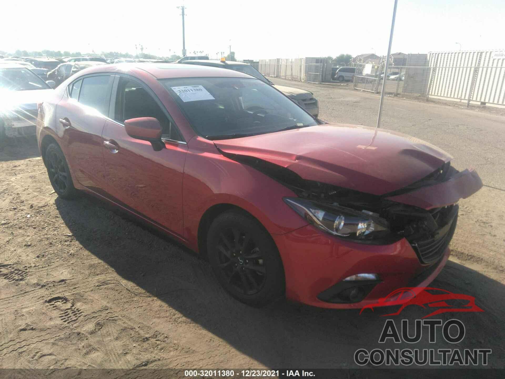 MAZDA MAZDA3 2016 - 3MZBM1X77GM313475