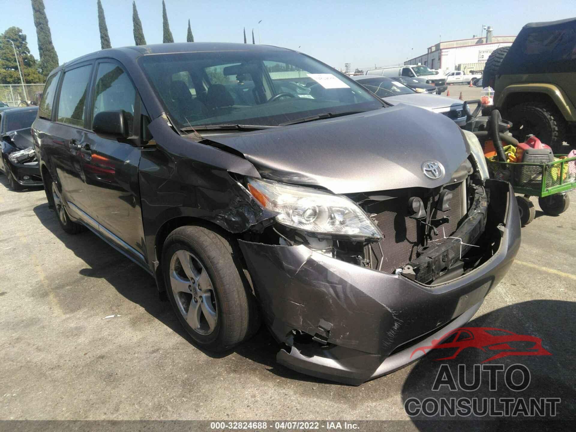 TOYOTA SIENNA 2016 - 5TDZK3DCXGS721831