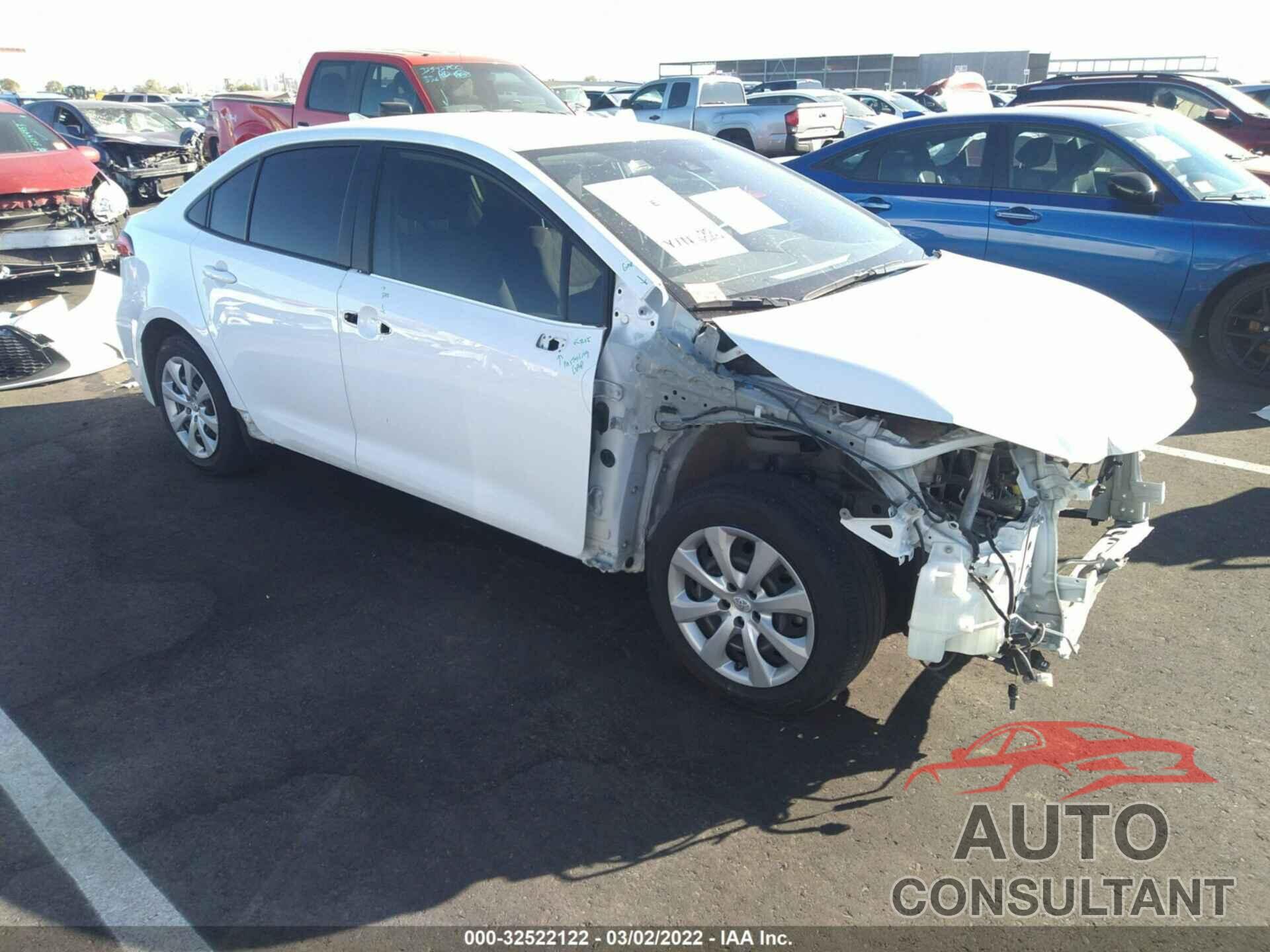 TOYOTA COROLLA 2020 - JTDEPRAE0LJ071360