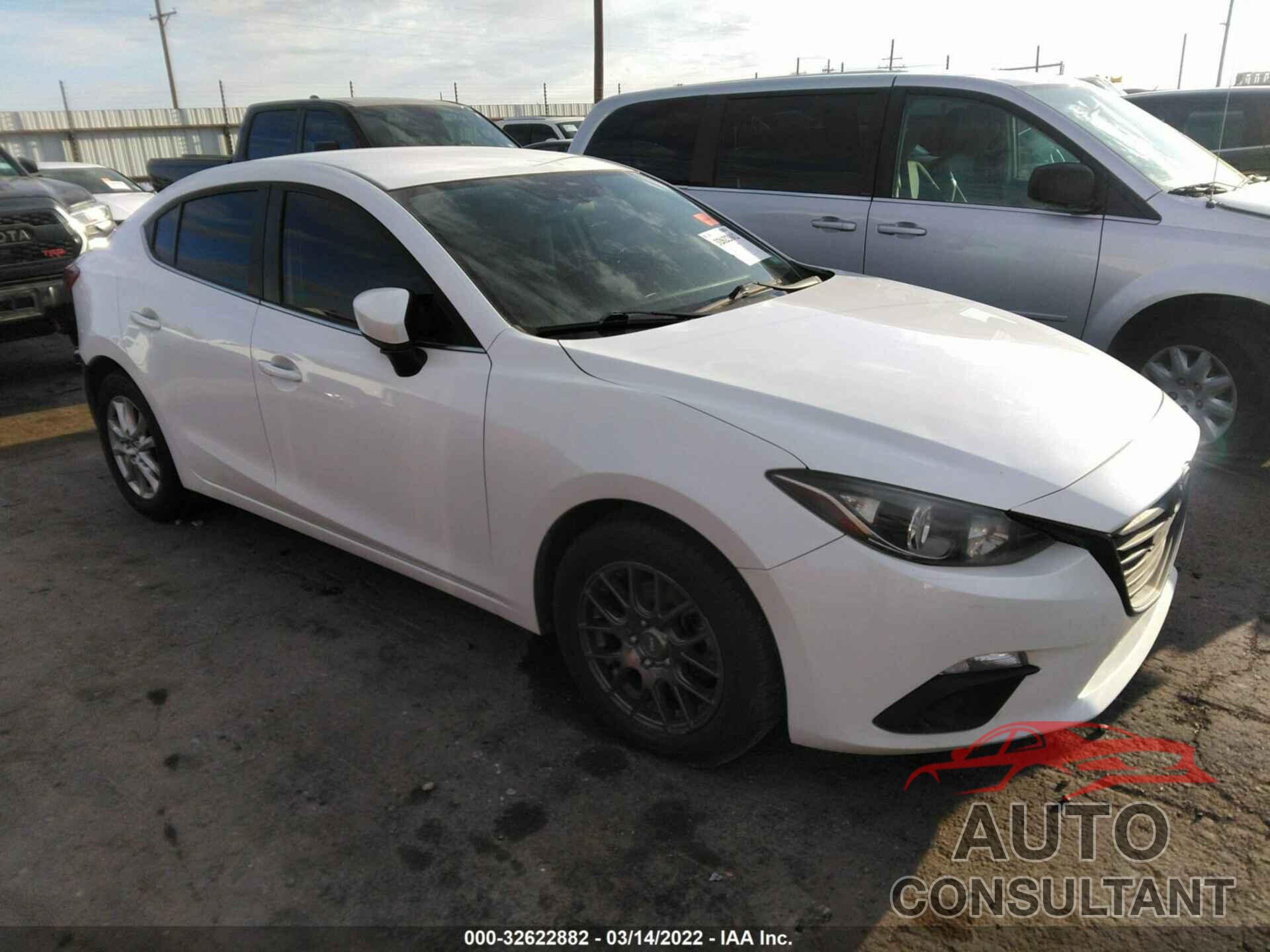 MAZDA MAZDA3 2016 - JM1BM1U76G1285706