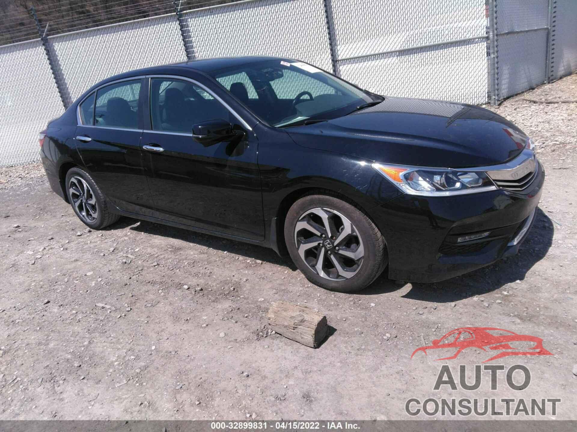 HONDA ACCORD SEDAN 2016 - 1HGCR2F86GA177086