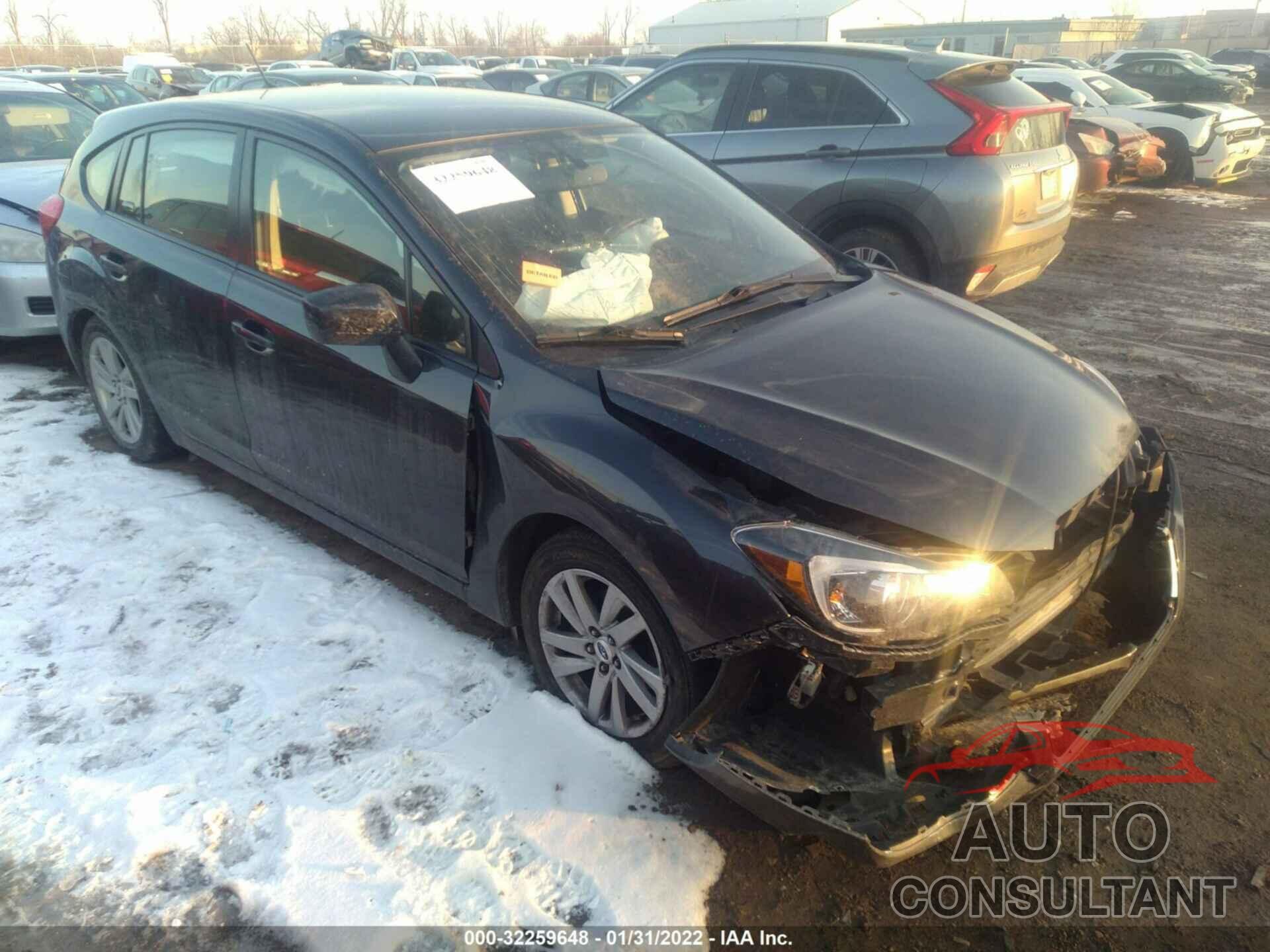 SUBARU IMPREZA WAGON 2016 - JF1GPAB67G8345352