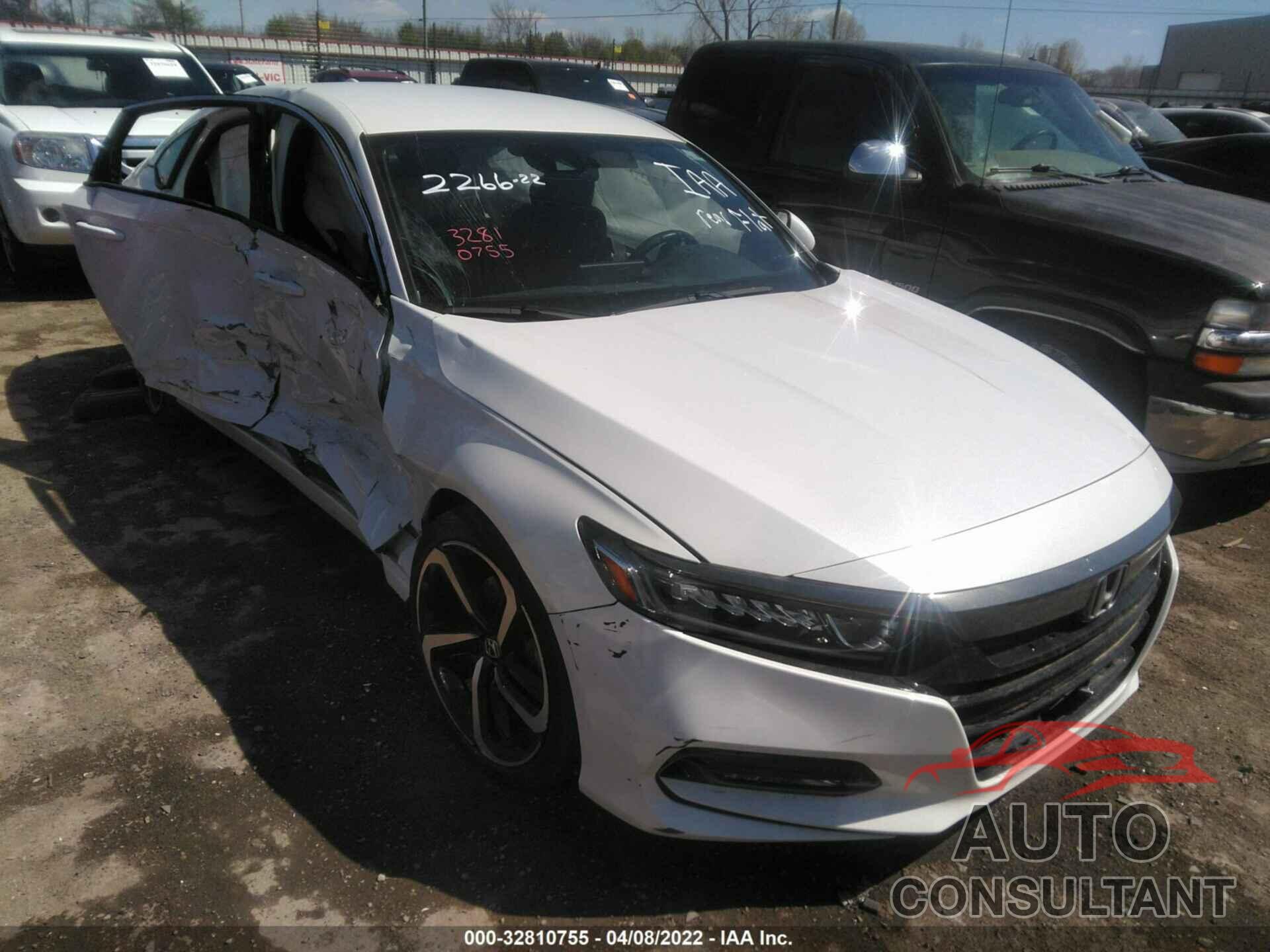 HONDA ACCORD SEDAN 2019 - 1HGCV1F36KA054472