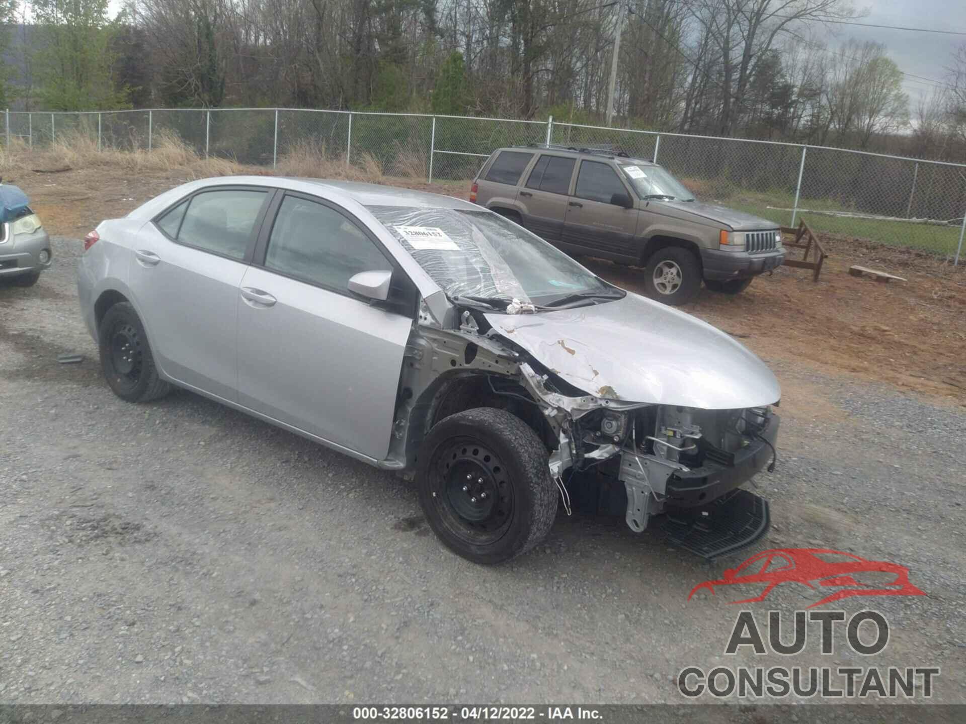 TOYOTA COROLLA 2018 - 2T1BURHE4JC095736