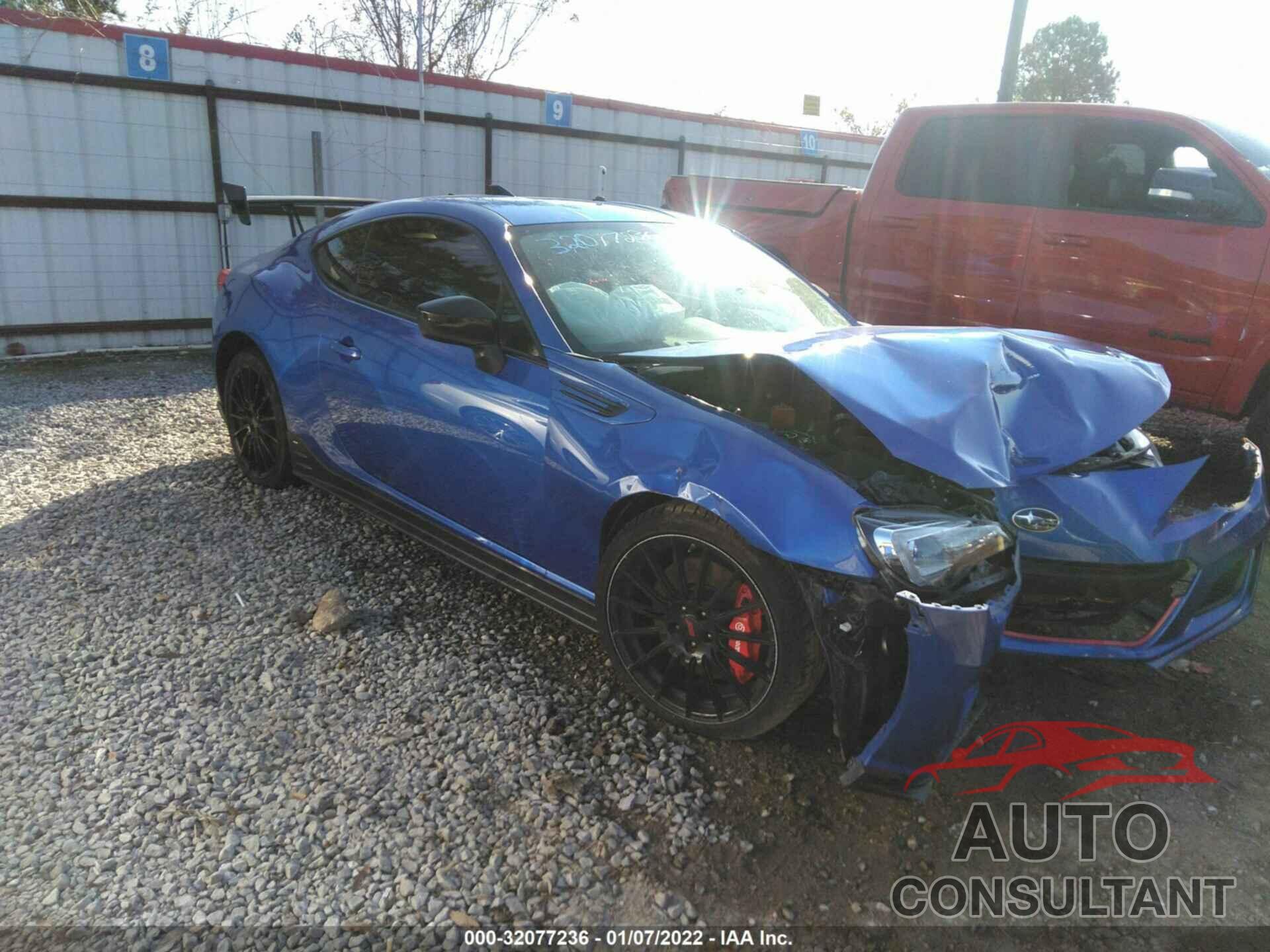 SUBARU BRZ 2018 - JF1ZCAD19J9600526