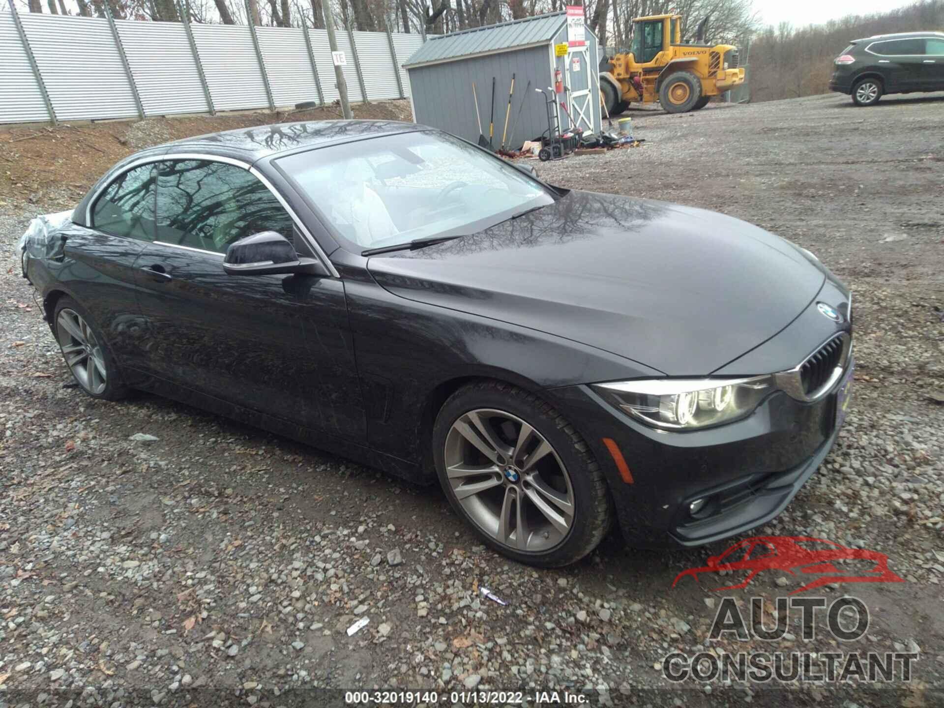 BMW 4 SERIES 2018 - WBA4Z1C52JEA31419