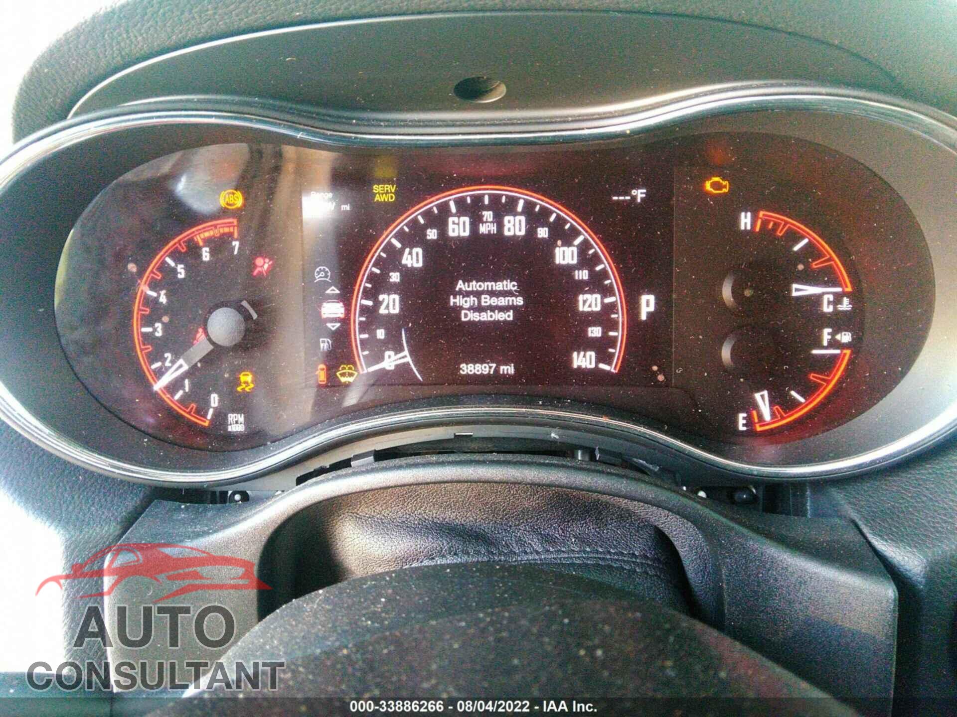 DODGE DURANGO 2017 - 1C4SDJCT3HC660908