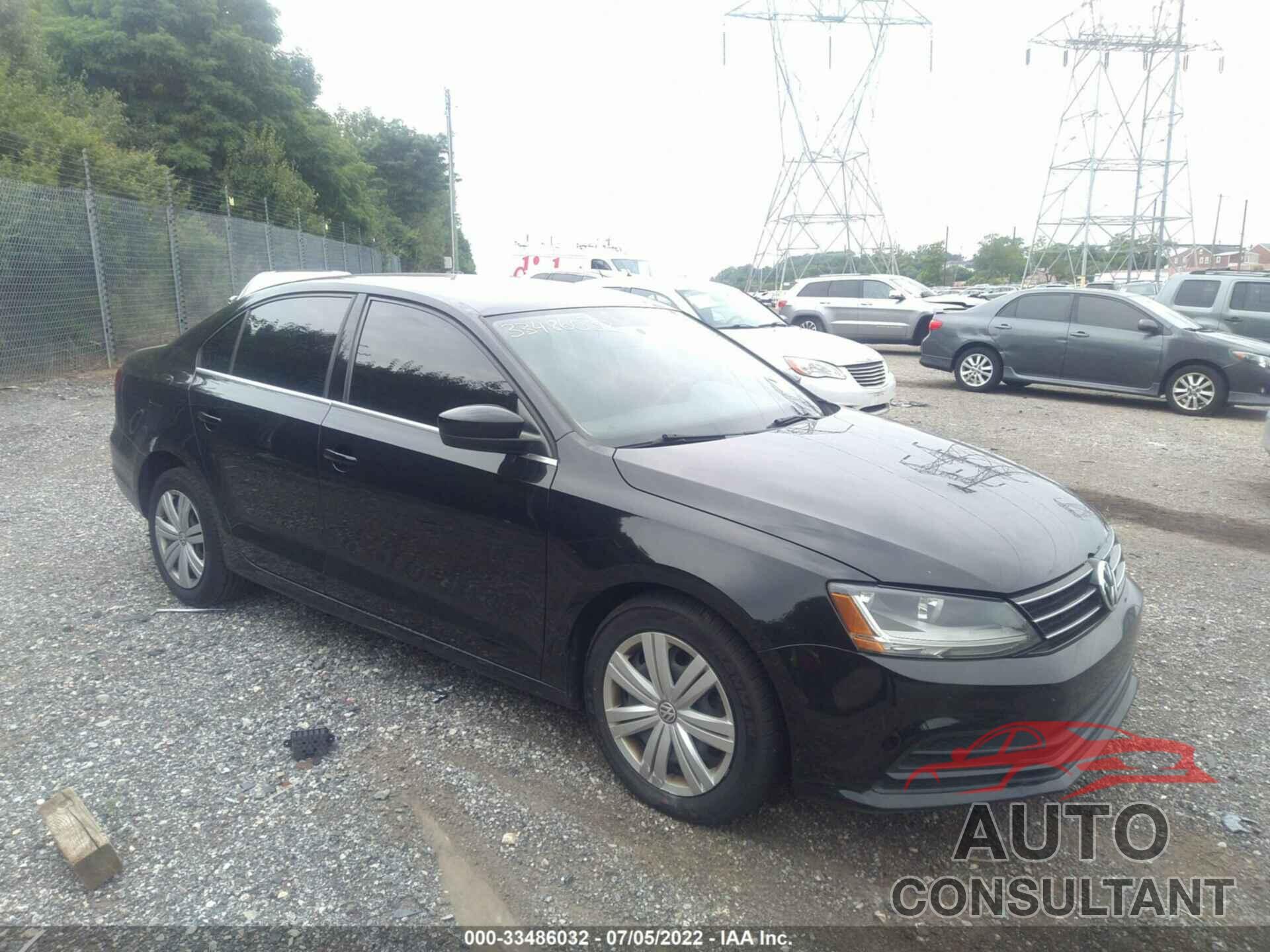 VOLKSWAGEN JETTA 2017 - 3VW2B7AJ1HM273134