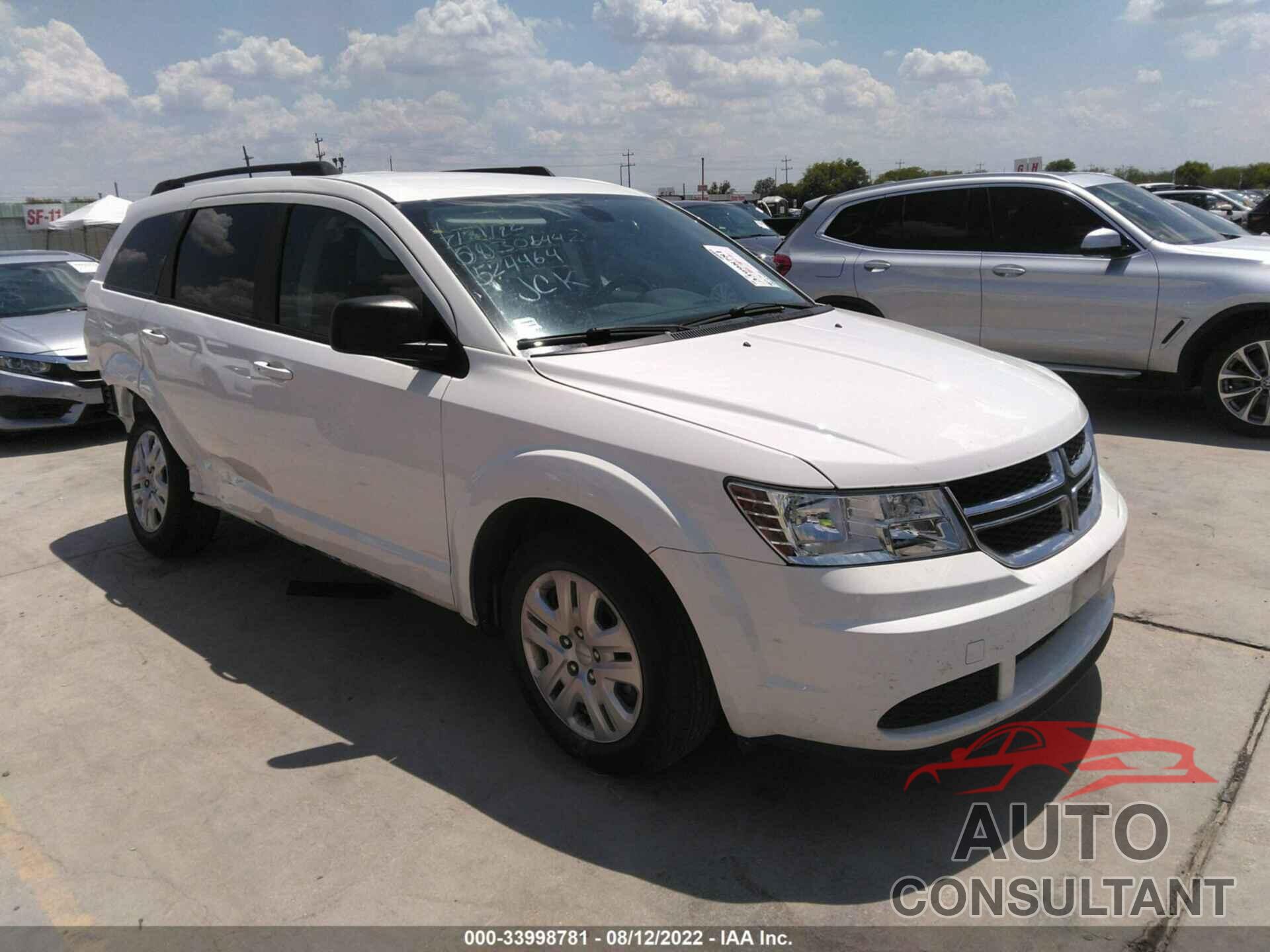 DODGE JOURNEY 2018 - 3C4PDCAB7JT524464