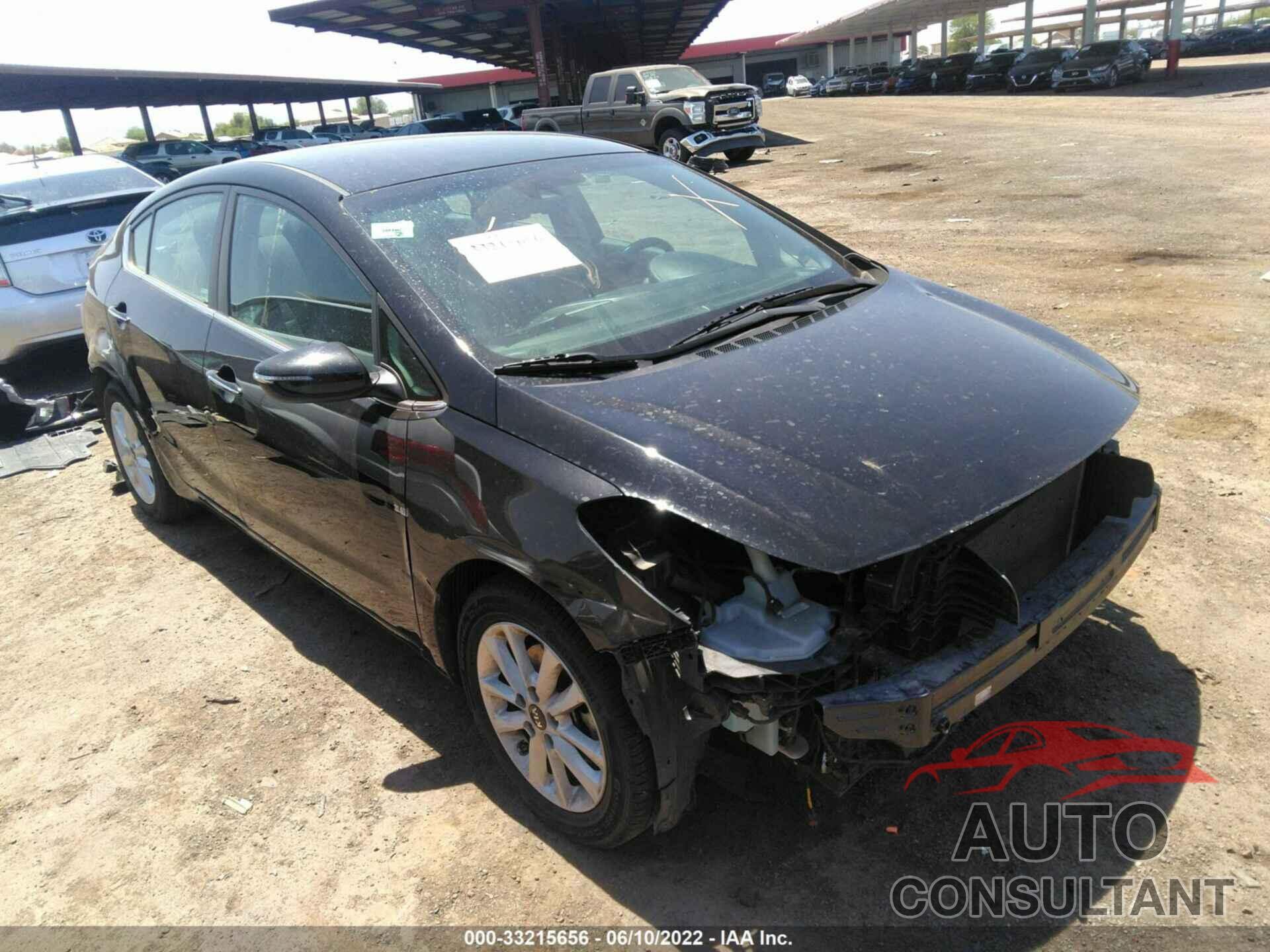 KIA FORTE 2017 - 3KPFL4A72HE022959