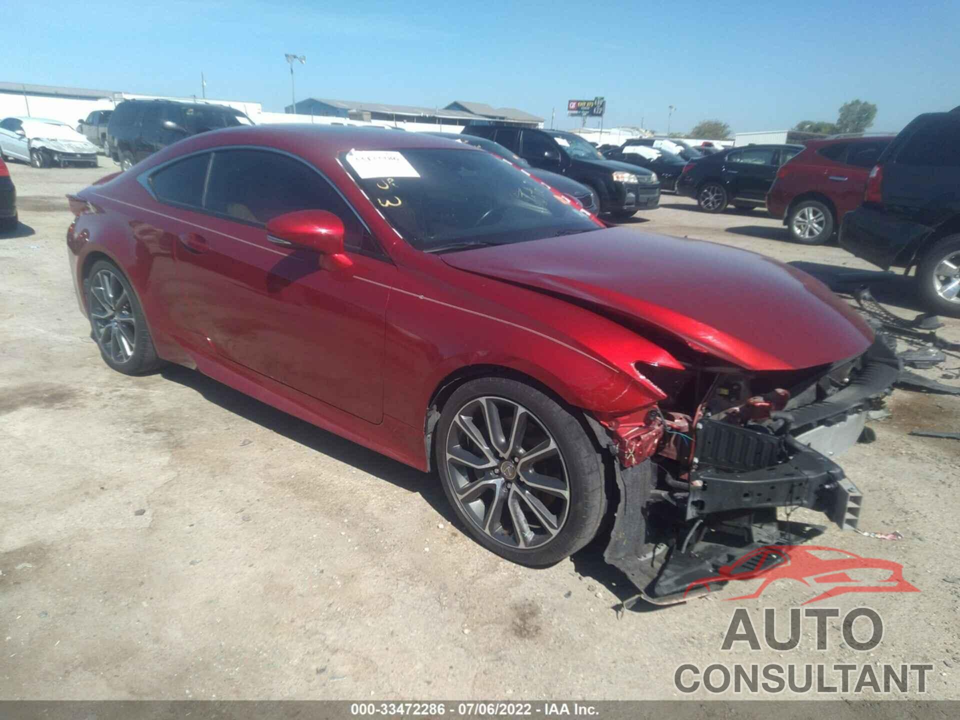 LEXUS RC 2018 - JTHHA5BC8J5008726