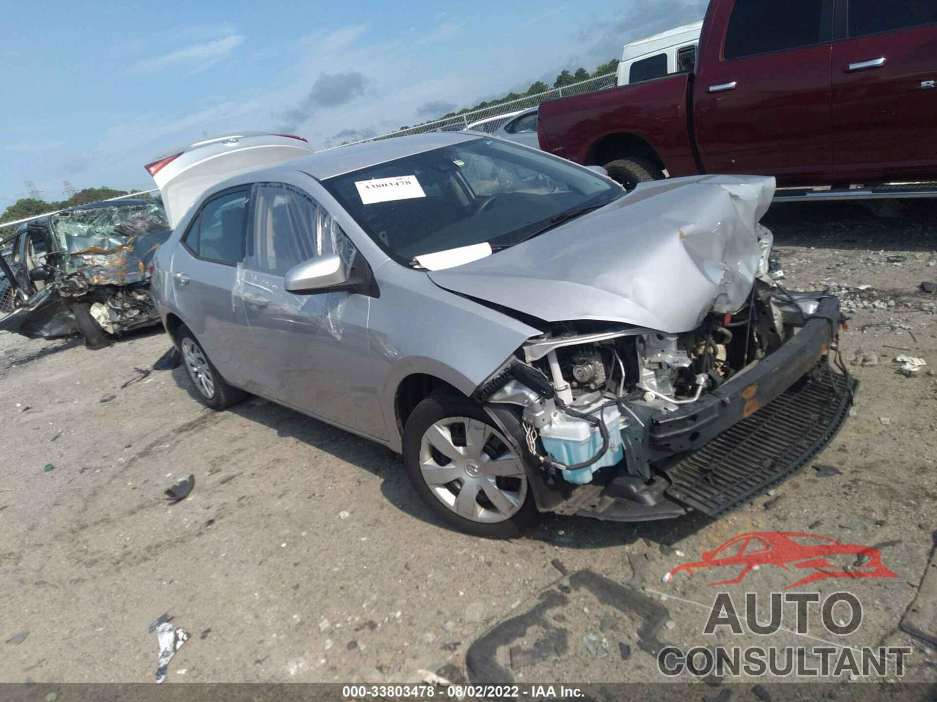 TOYOTA COROLLA 2017 - 2T1BURHE7HC811295