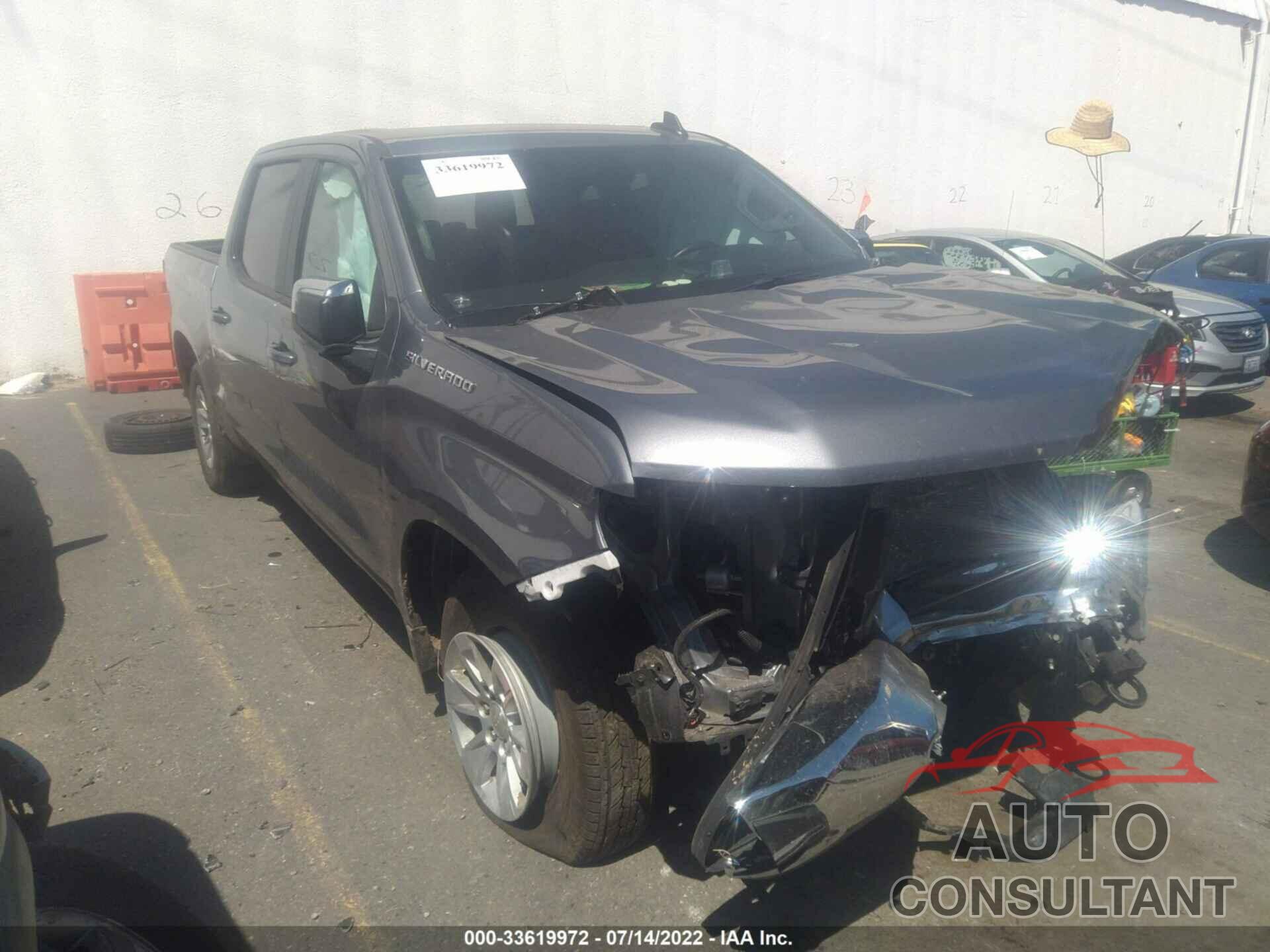 CHEVROLET SILVERADO 1500 2021 - 1GCUYDEDXMZ322272