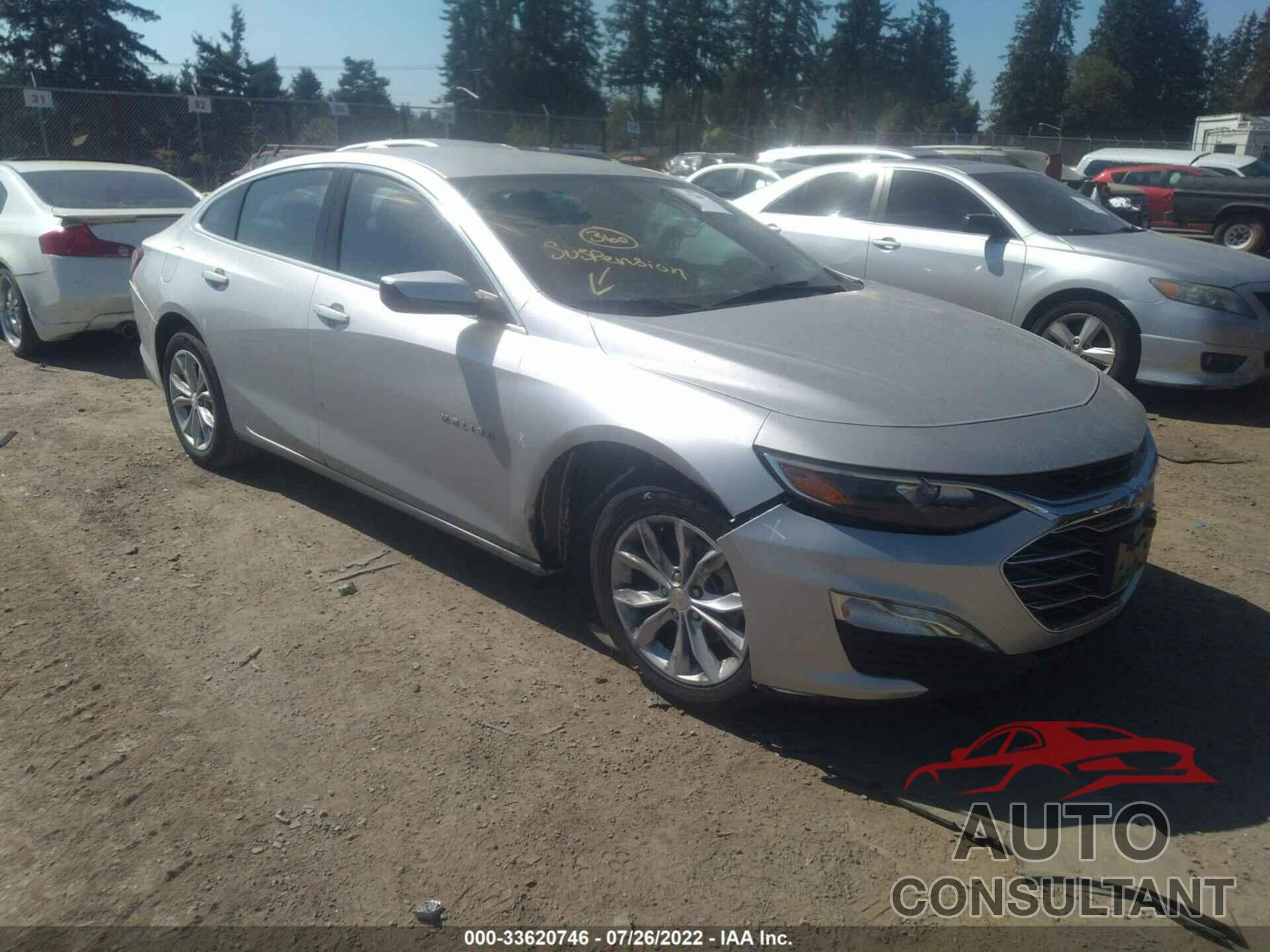 CHEVROLET MALIBU 2021 - 1G1ZD5ST8MF076349