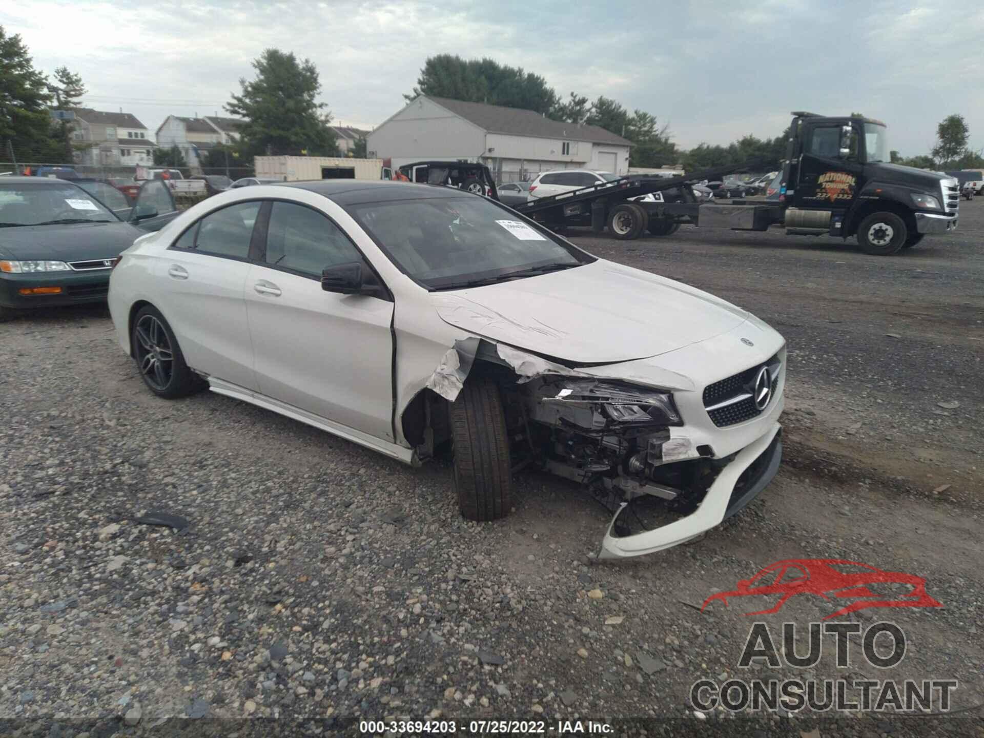 MERCEDES-BENZ CLA 2018 - WDDSJ4GB3JN538920