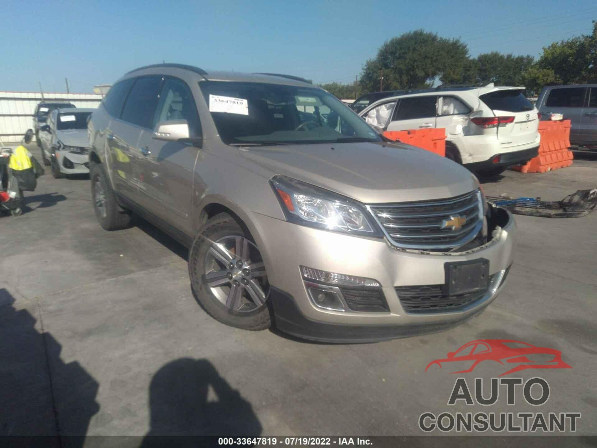 CHEVROLET TRAVERSE 2016 - 1GNKRGKD8GJ163904