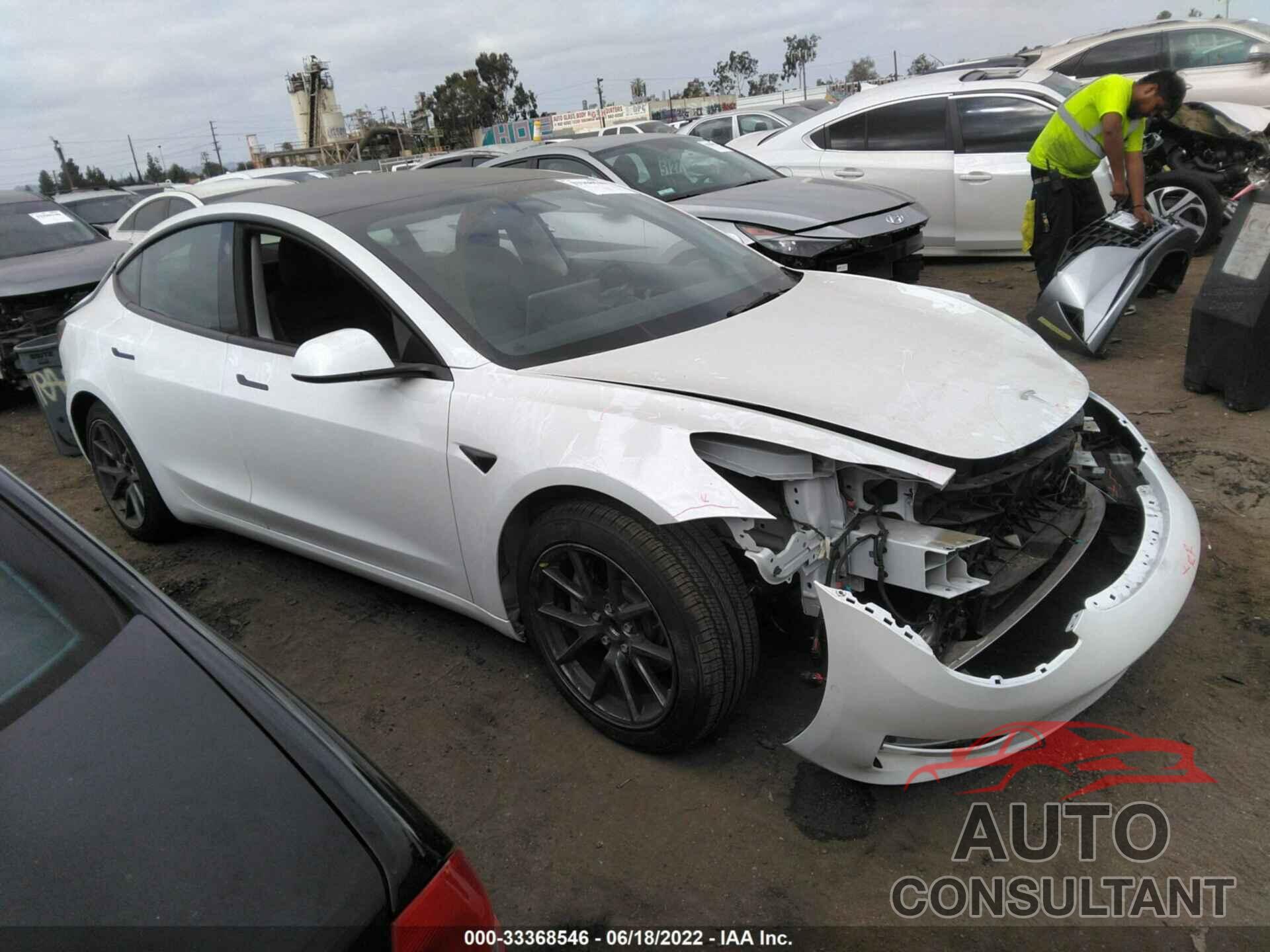 TESLA MODEL 3 2021 - 5YJ3E1EA1MF095696