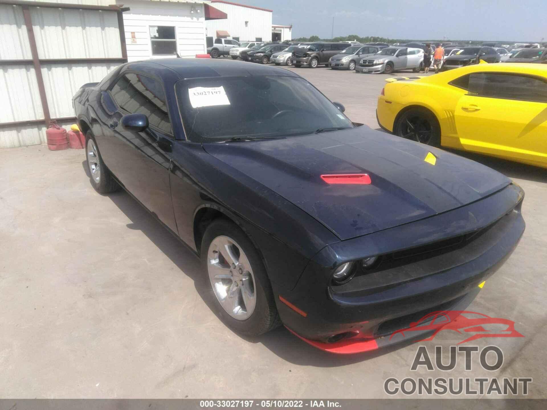 DODGE CHALLENGER 2016 - 2C3CDZAG8GH162695