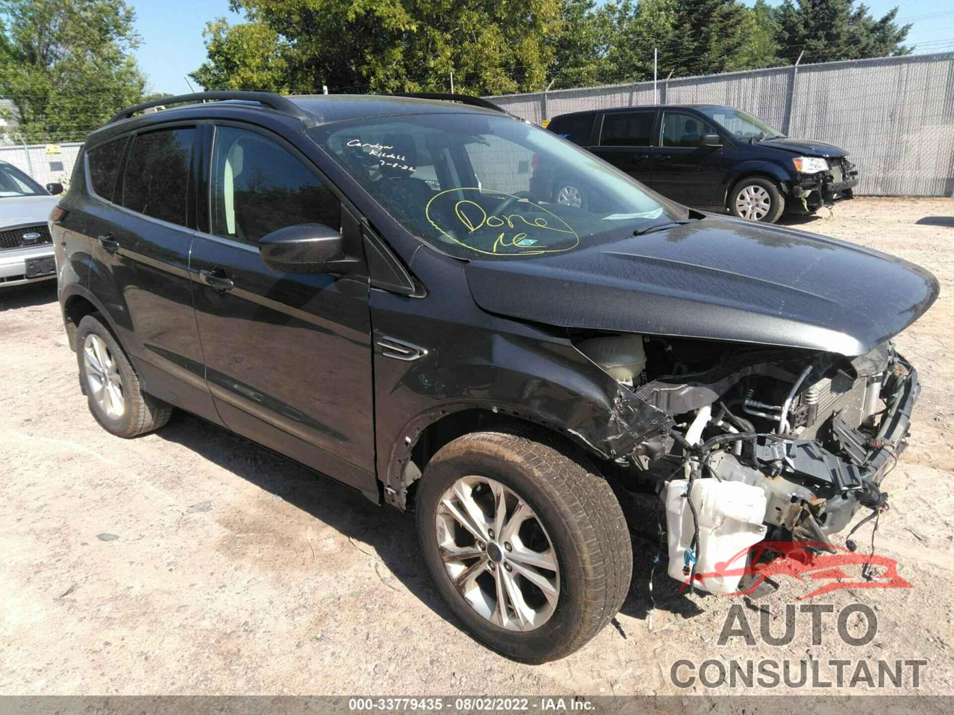 FORD ESCAPE 2018 - 1FMCU9GD0JUA53754