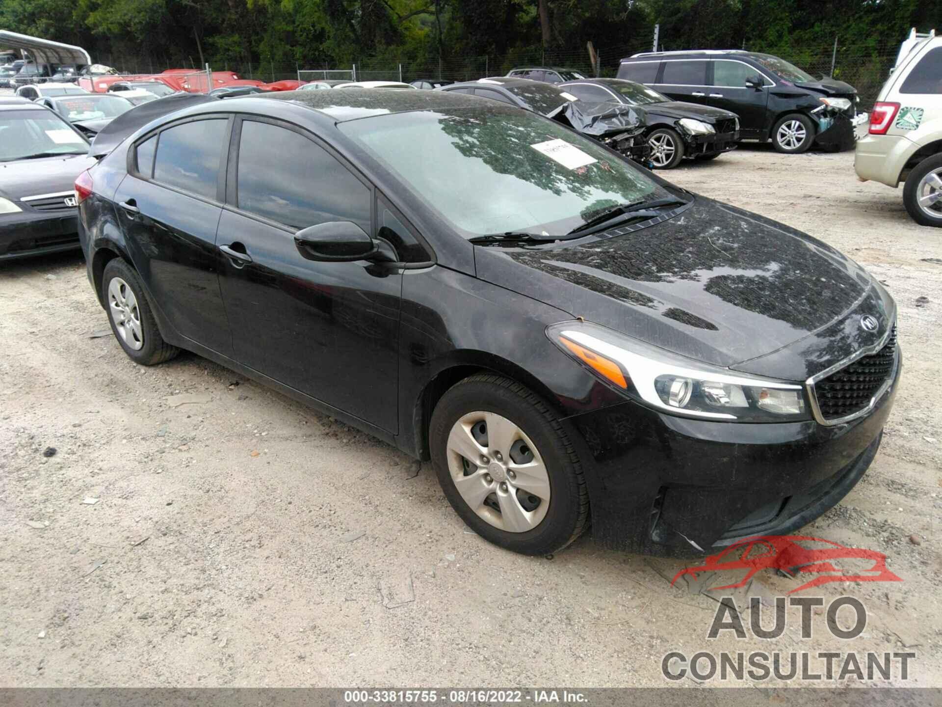 KIA FORTE 2018 - 3KPFL4A77JE234195