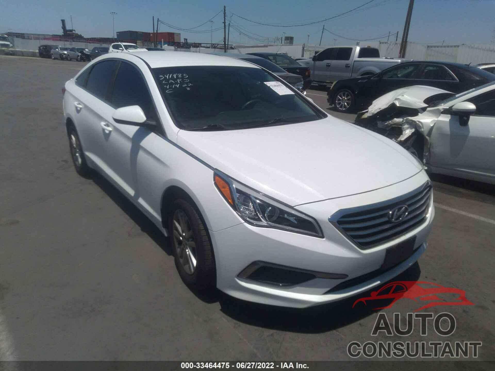 HYUNDAI SONATA 2016 - 5NPE24AF7GH339233