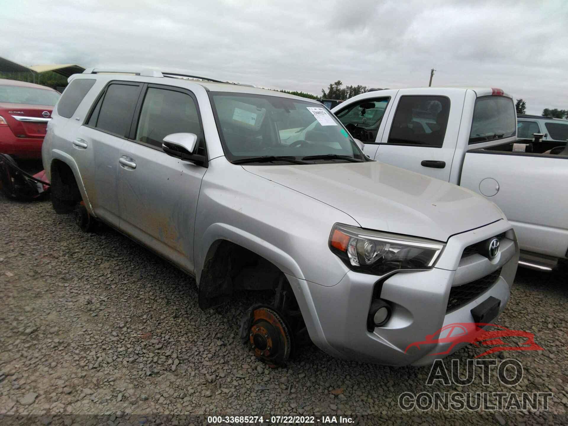 TOYOTA 4RUNNER 2017 - JTEBU5JR0H5441516