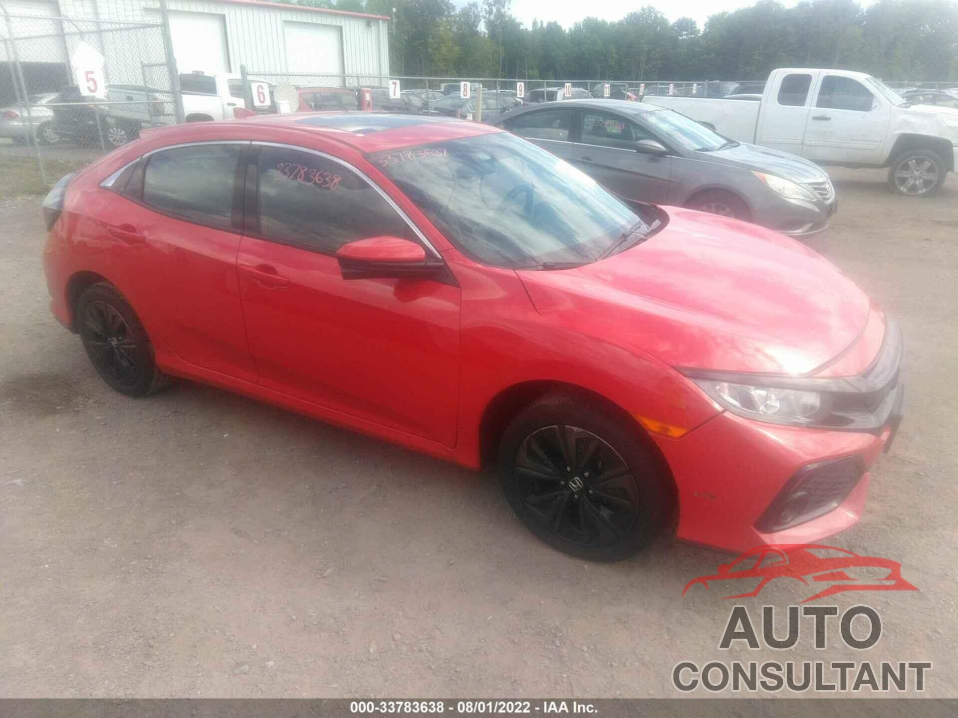 HONDA CIVIC HATCHBACK 2019 - SHHFK7H63KU226610