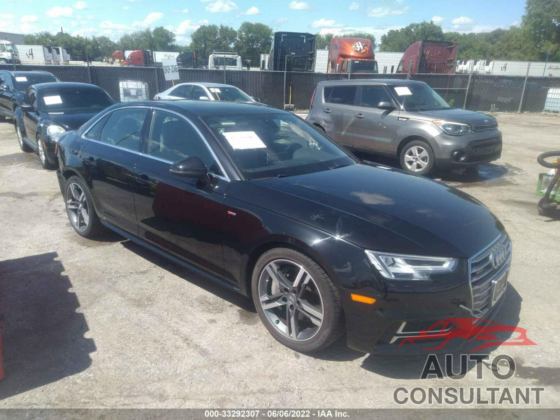 AUDI A4 2017 - WAUENAF45HN069821