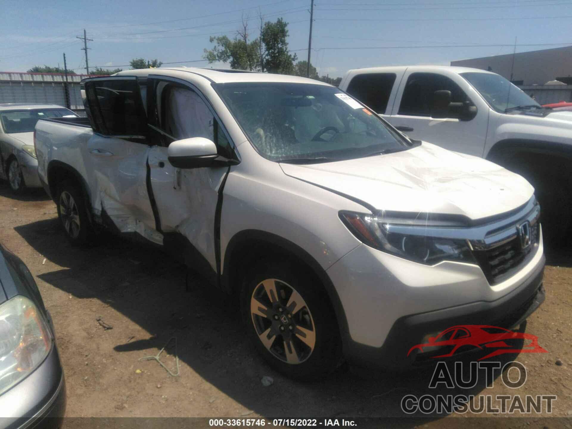 HONDA RIDGELINE 2019 - 5FPYK3F54KB010415