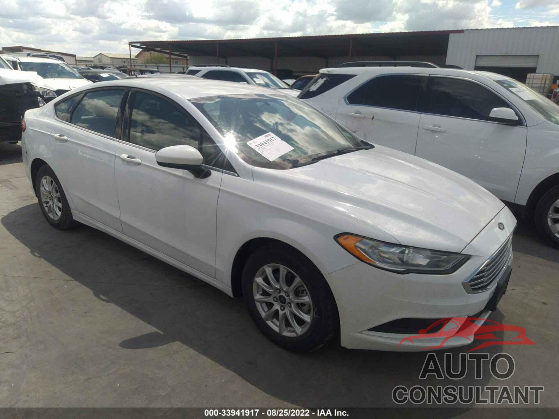 FORD FUSION 2017 - 3FA6P0G78HR258888