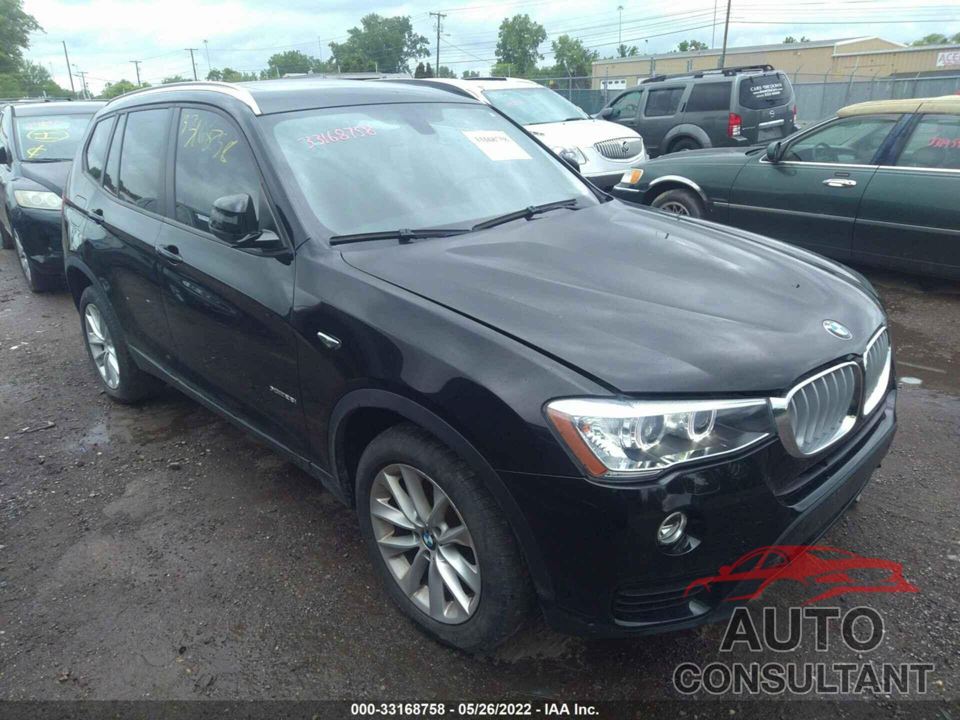 BMW X3 2017 - 5UXWX9C54H0T10731