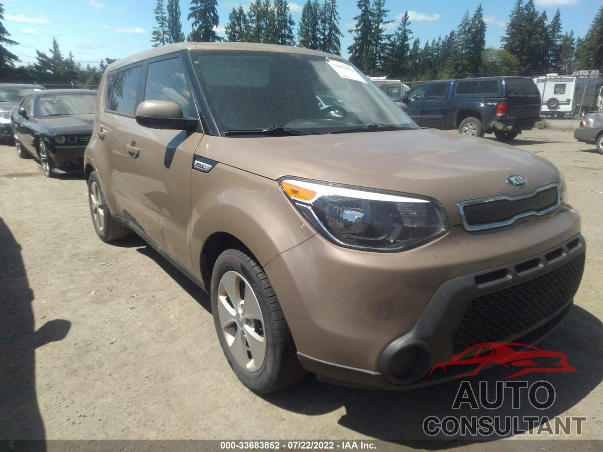 KIA SOUL 2016 - KNDJN2A22G7262878