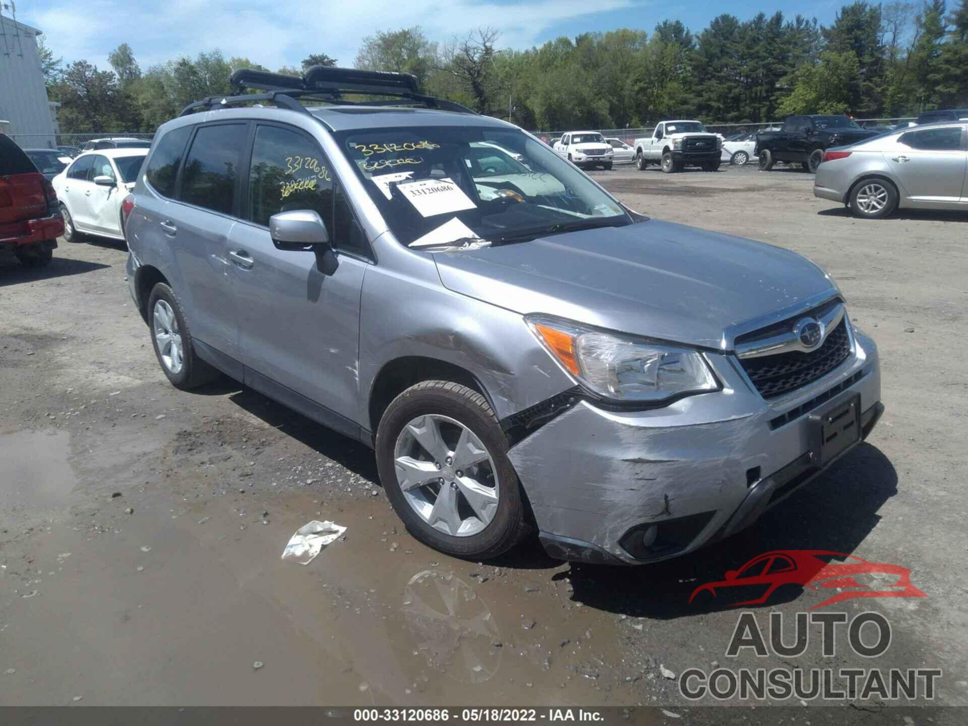 SUBARU FORESTER 2016 - JF2SJAKC7GH427255