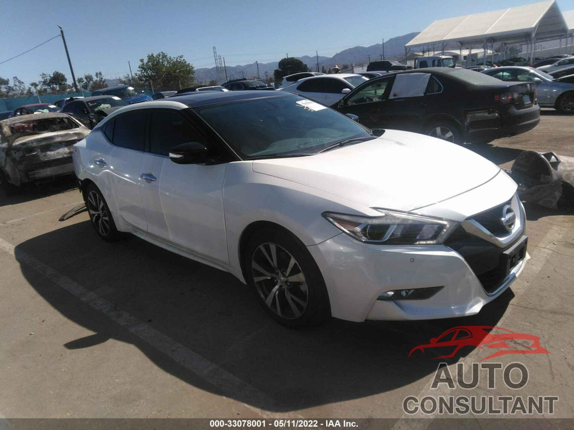 NISSAN MAXIMA 2017 - 1N4AA6AP8HC427314