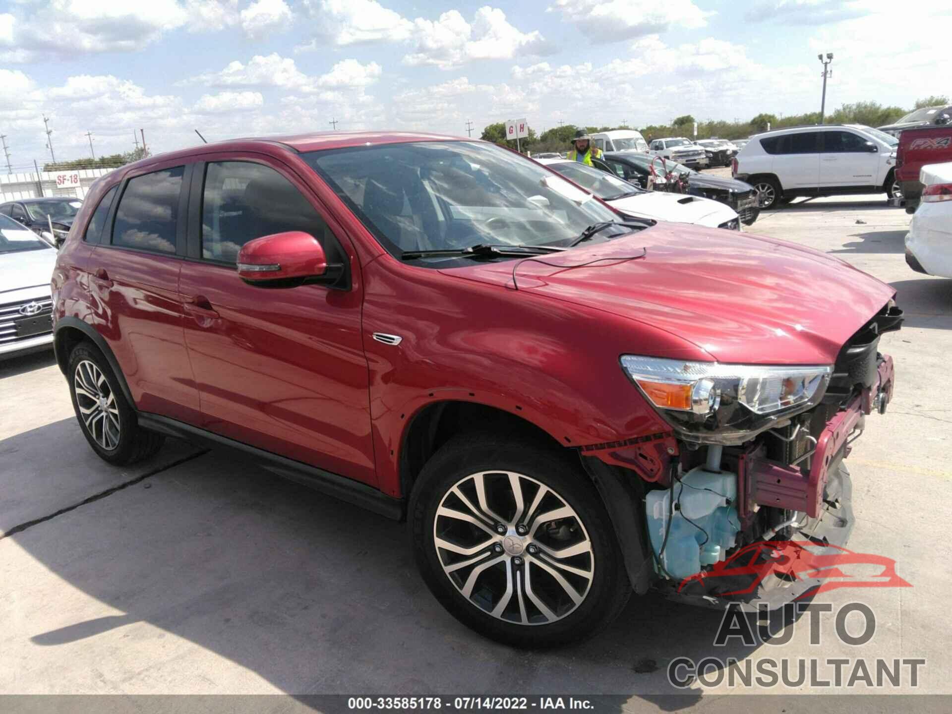 MITSUBISHI OUTLANDER SPORT 2016 - JA4AP3AU1GZ064342