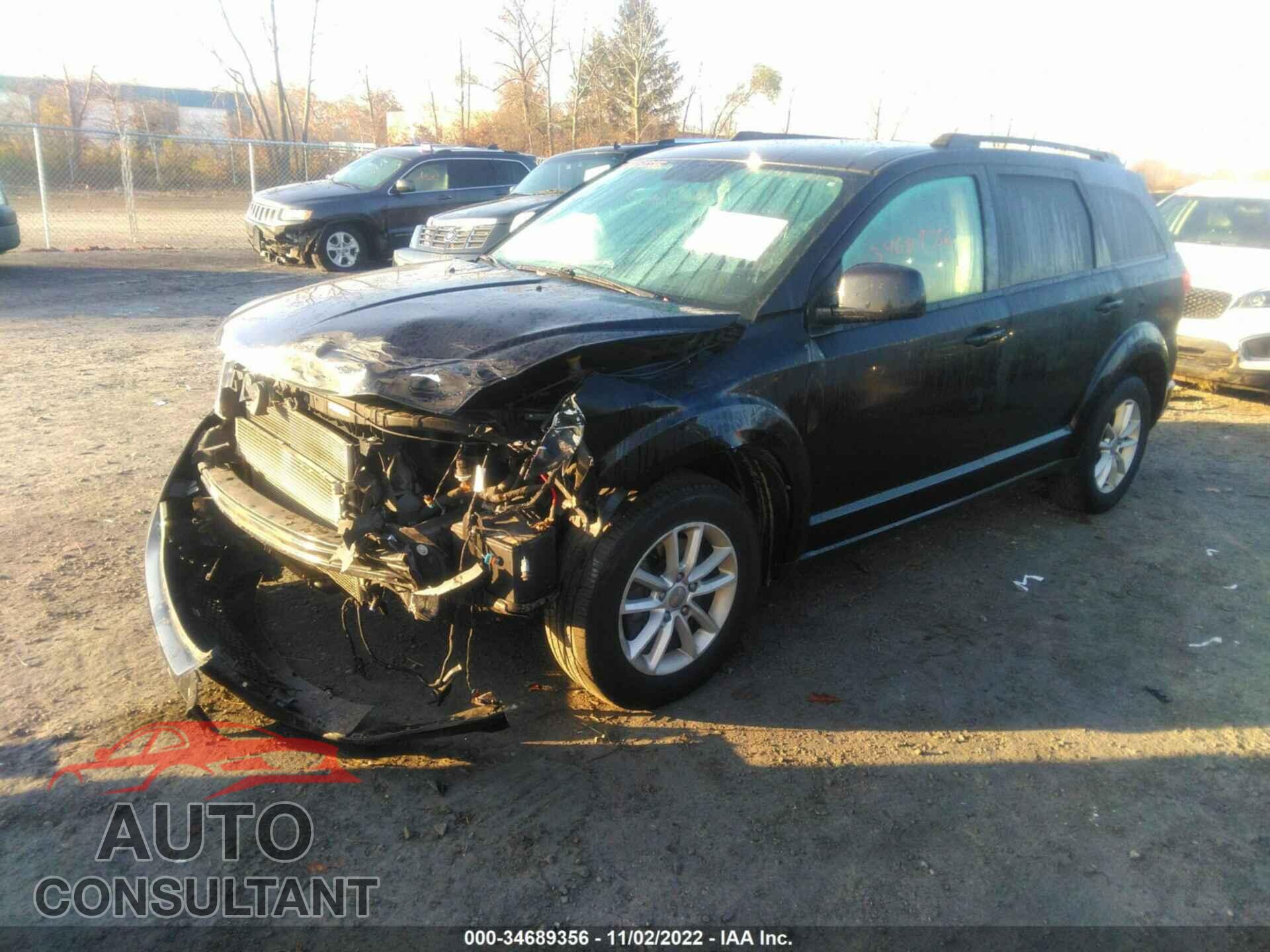 DODGE JOURNEY 2017 - 3C4PDCBG6HT589309
