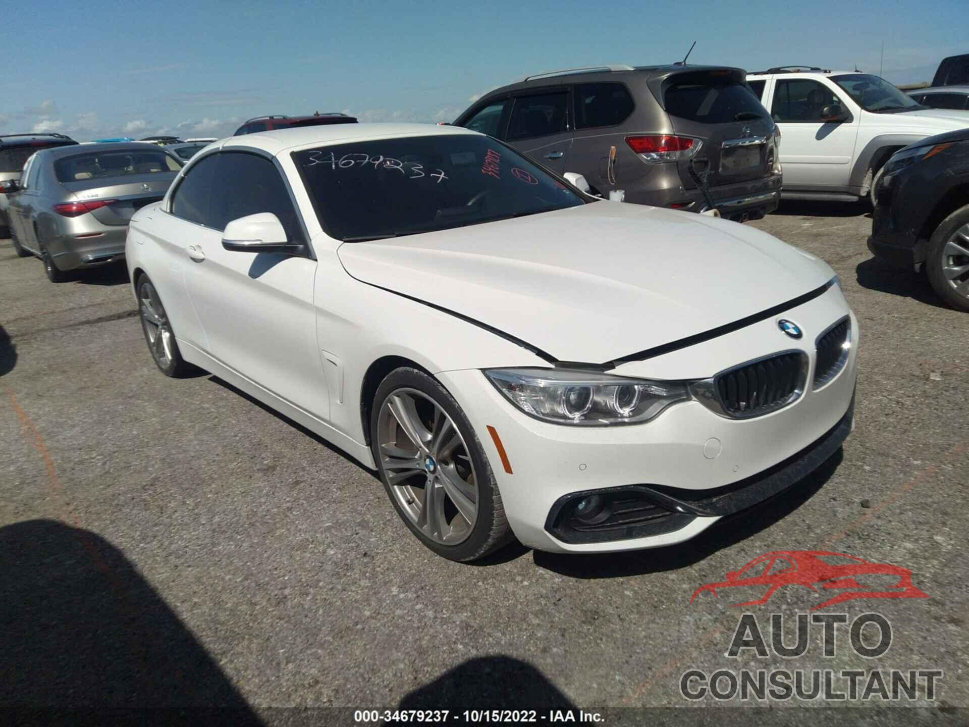 BMW 4 SERIES 2017 - WBA4U7C57H5D42632