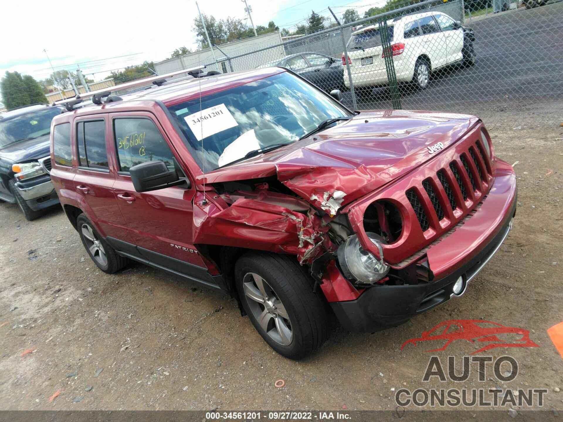 JEEP PATRIOT 2016 - 1C4NJPFA1GD754605