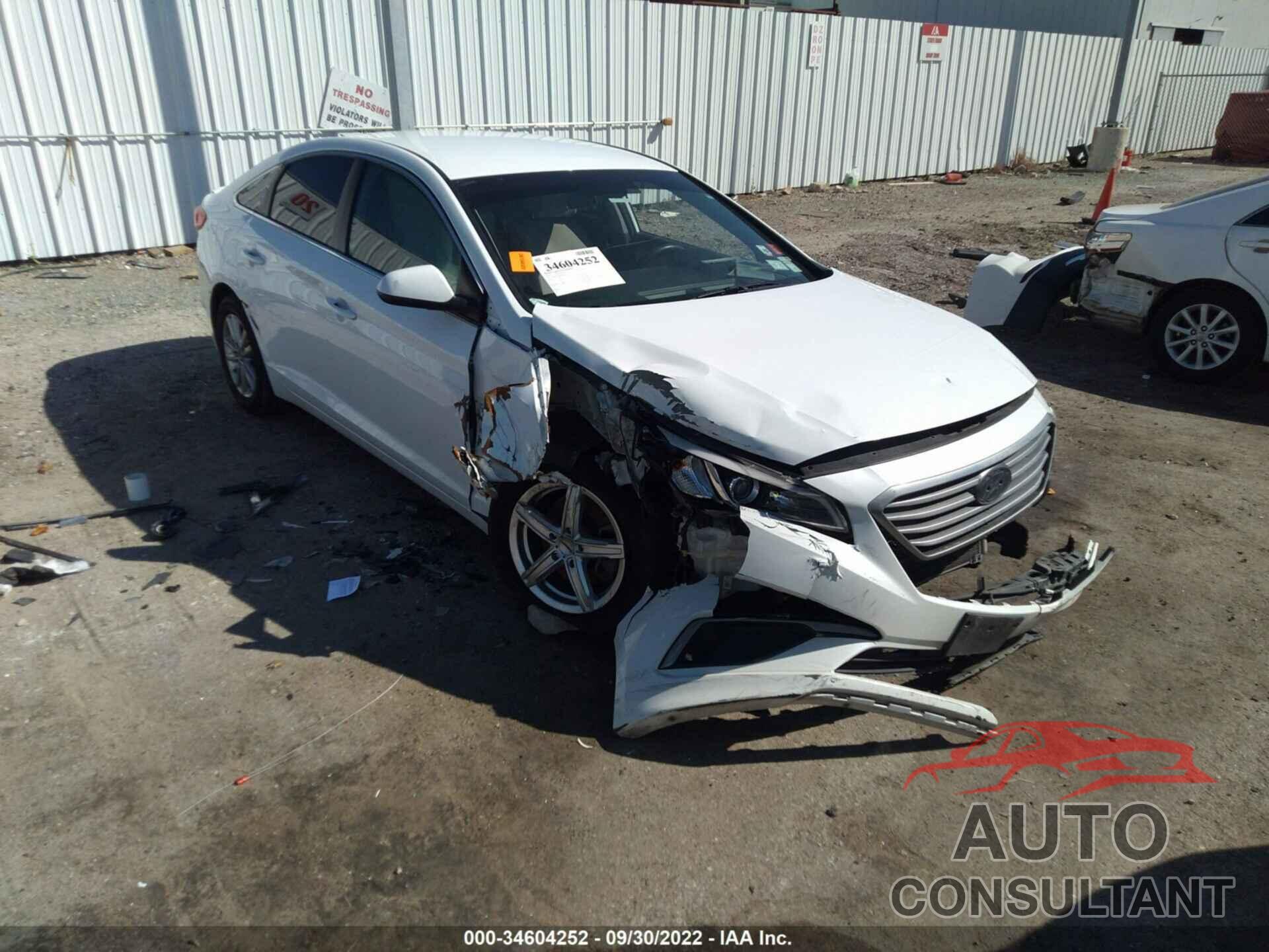 HYUNDAI SONATA 2016 - 5NPE24AF5GH399267