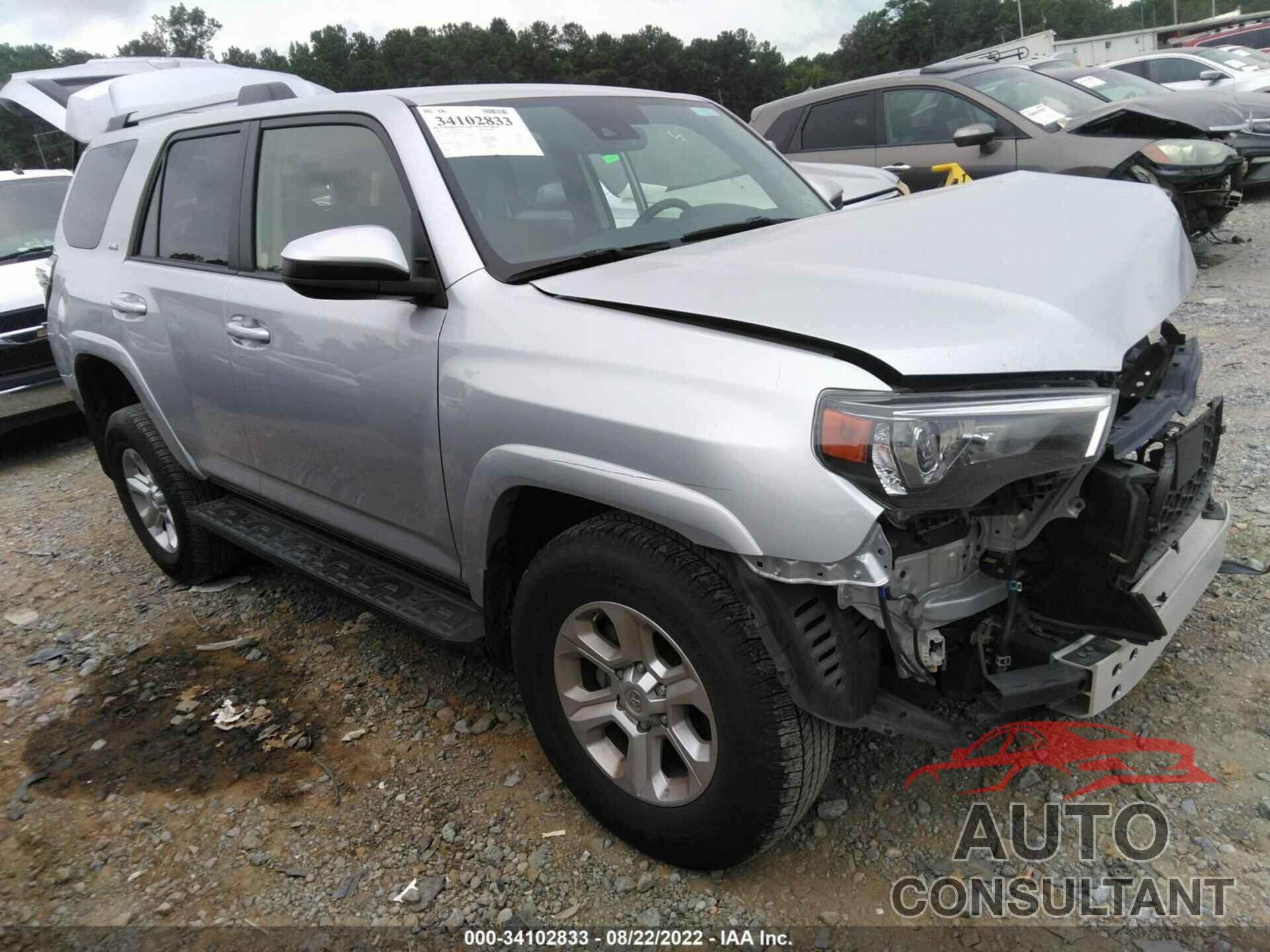 TOYOTA 4RUNNER 2021 - JTEMU5JR0M5923437