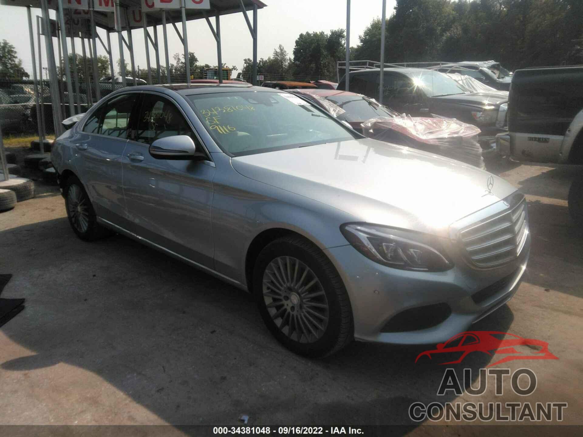 MERCEDES-BENZ C-CLASS 2016 - 55SWF4KB9GU110781
