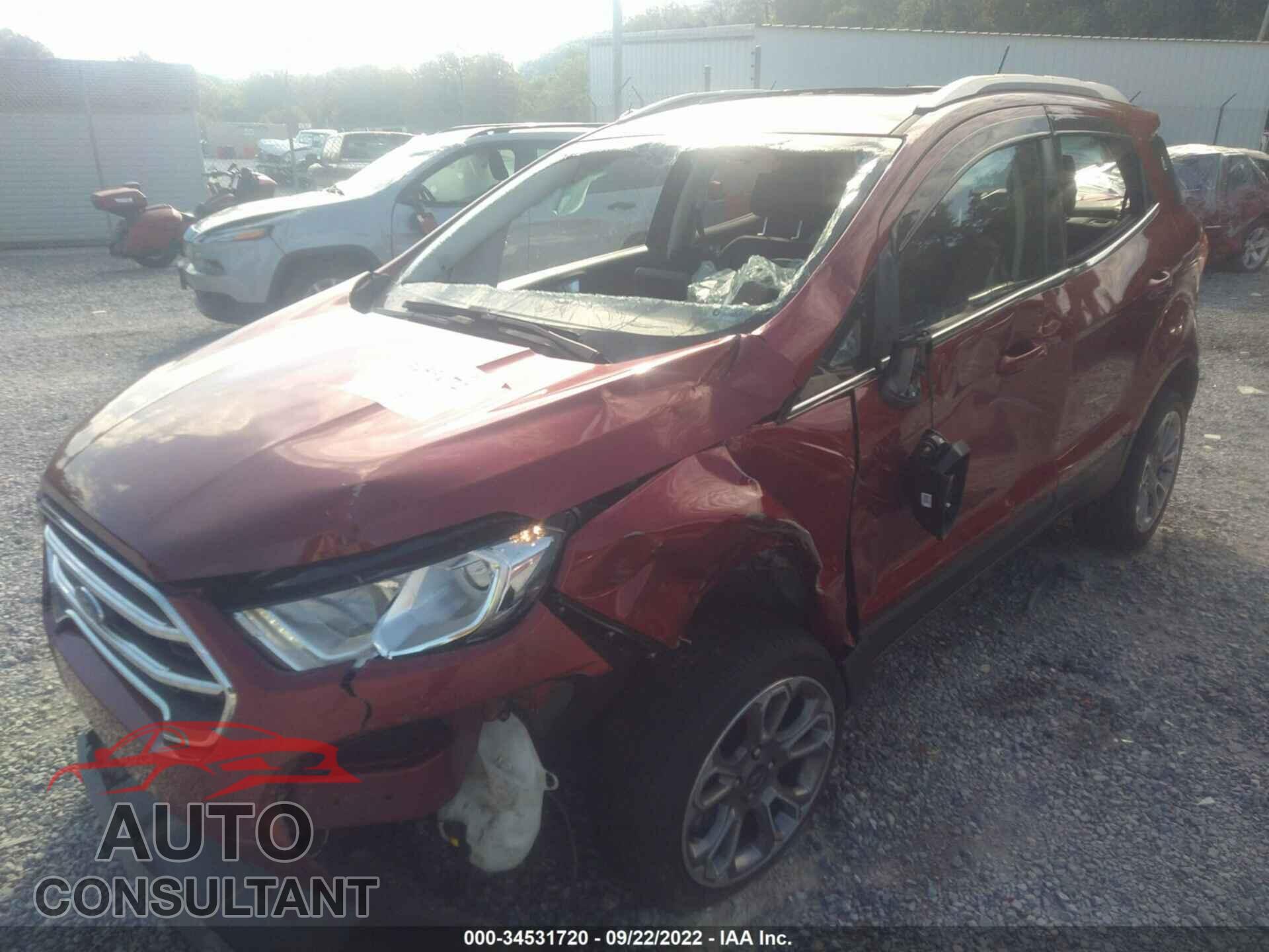 FORD ECOSPORT 2020 - MAJ6S3KL6LC326424