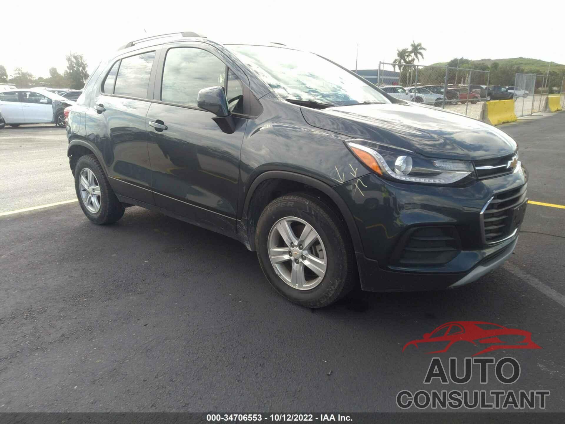 CHEVROLET TRAX 2021 - KL7CJPSB2MB324737