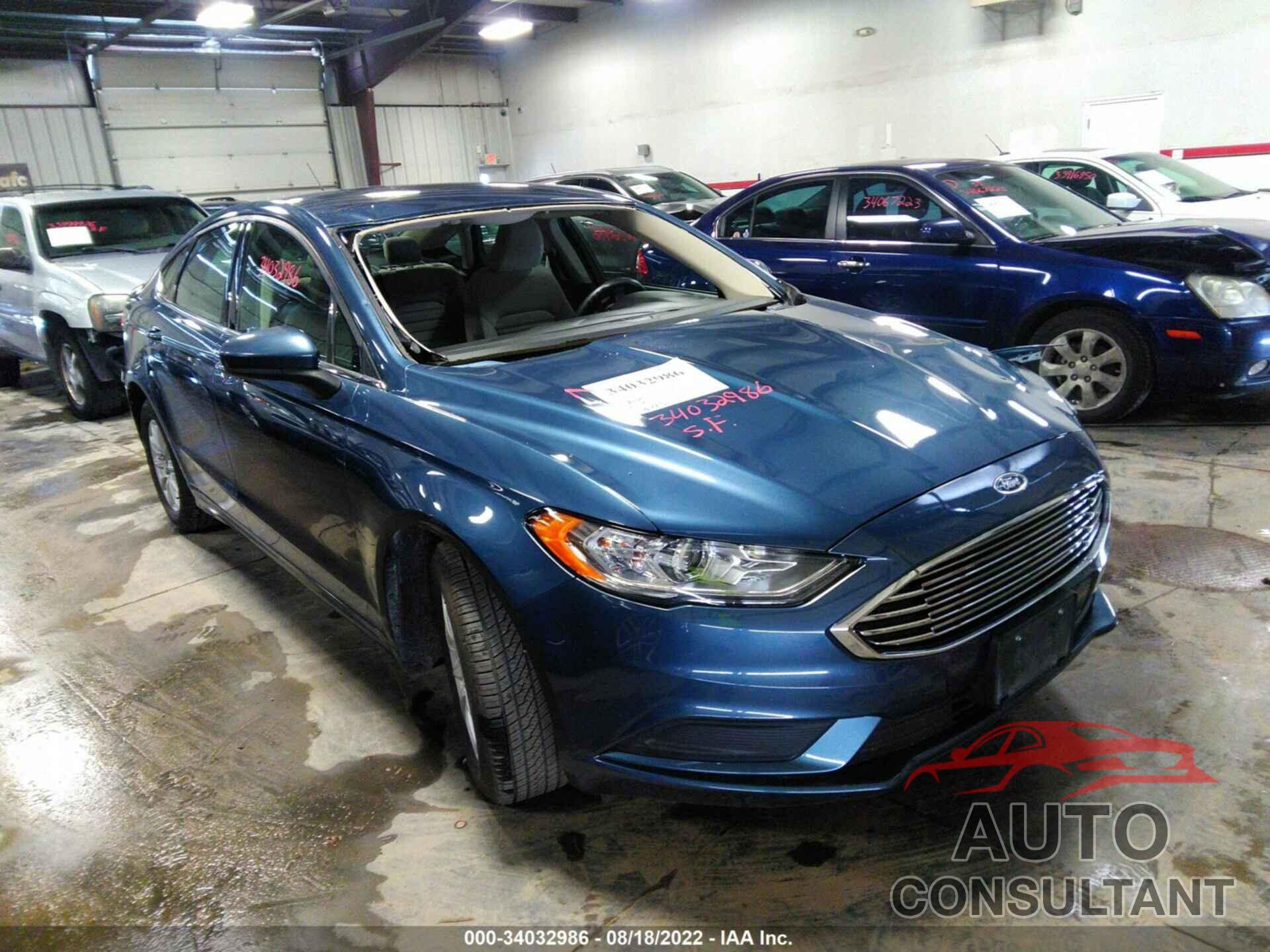 FORD FUSION 2018 - 3FA6P0G7XJR277142